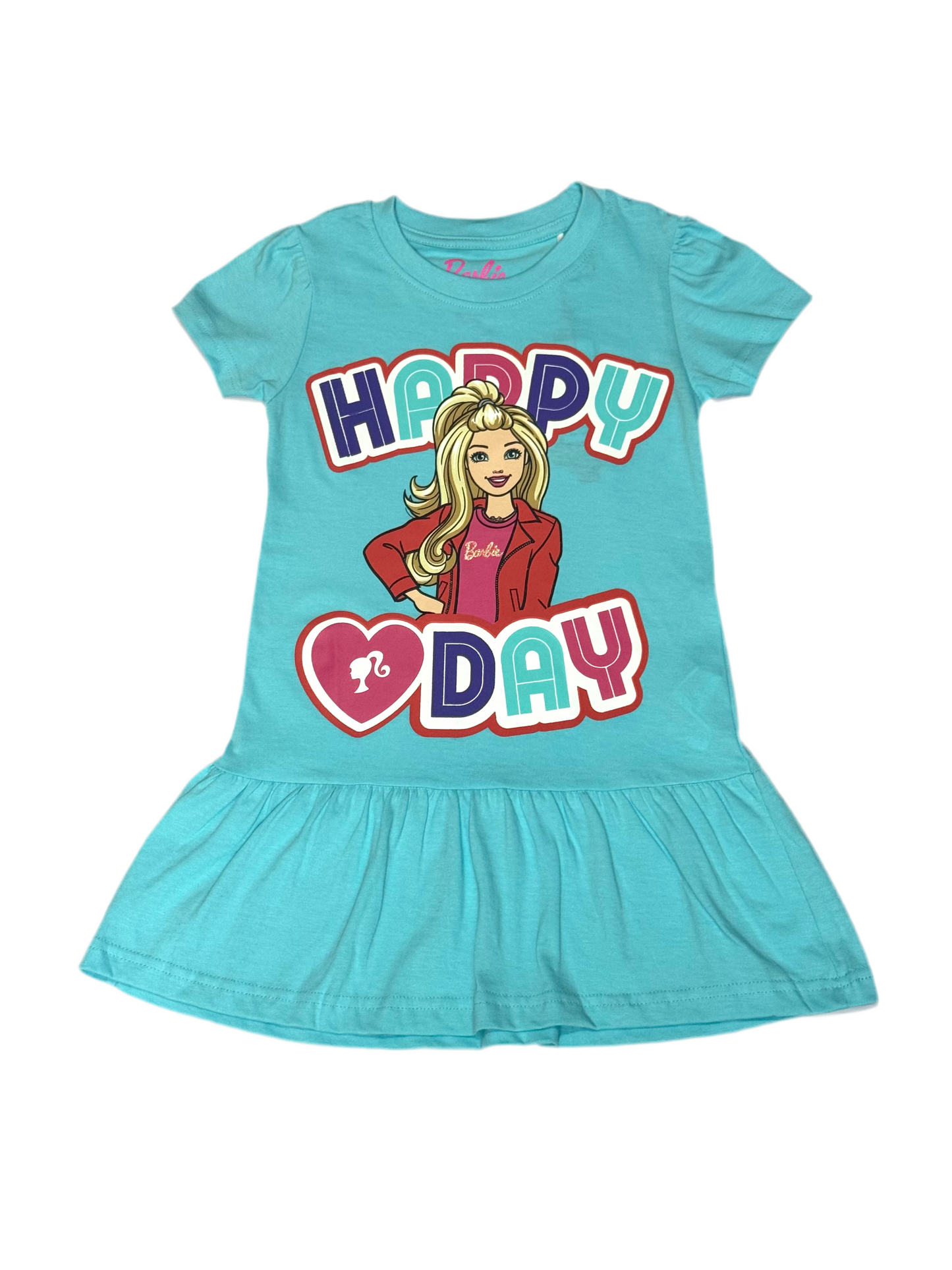 Vestido azul claro Happy Day niña Barbie BA-89972