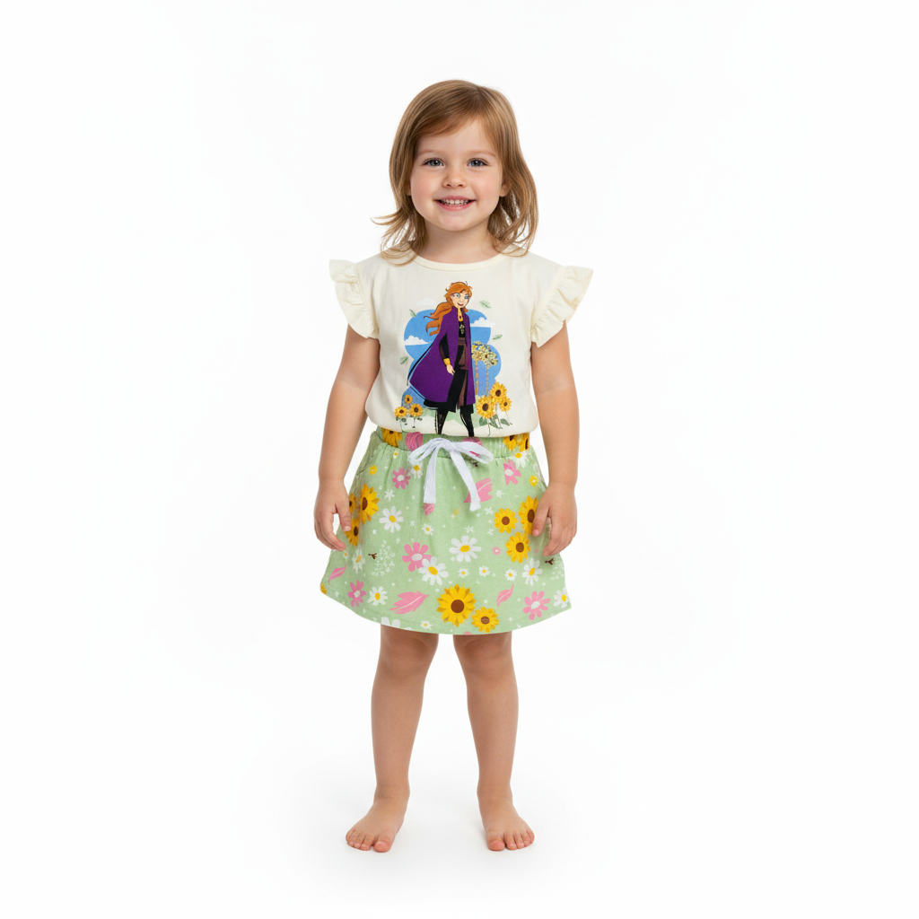 Set frozen falda camisa niña St Jacks 2000142602