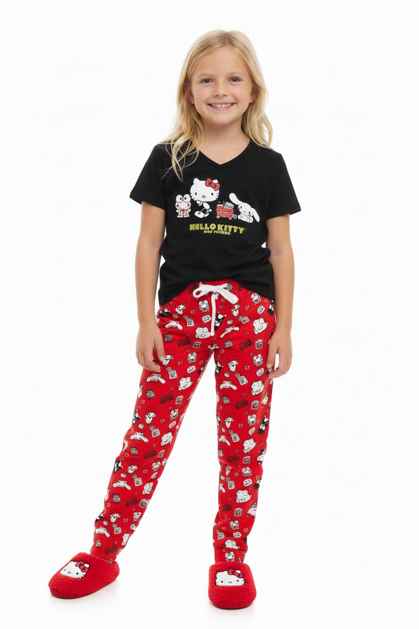 Pijama set 2 piezas juvenil hello kitty St Jacks 4080110602
