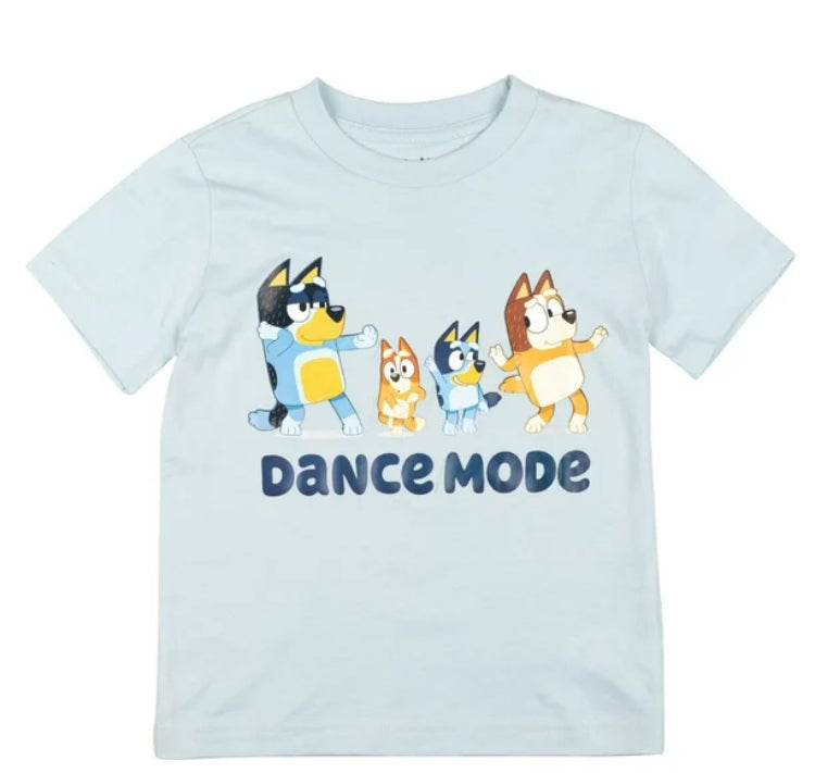 Camisa azul bluey Niño niña