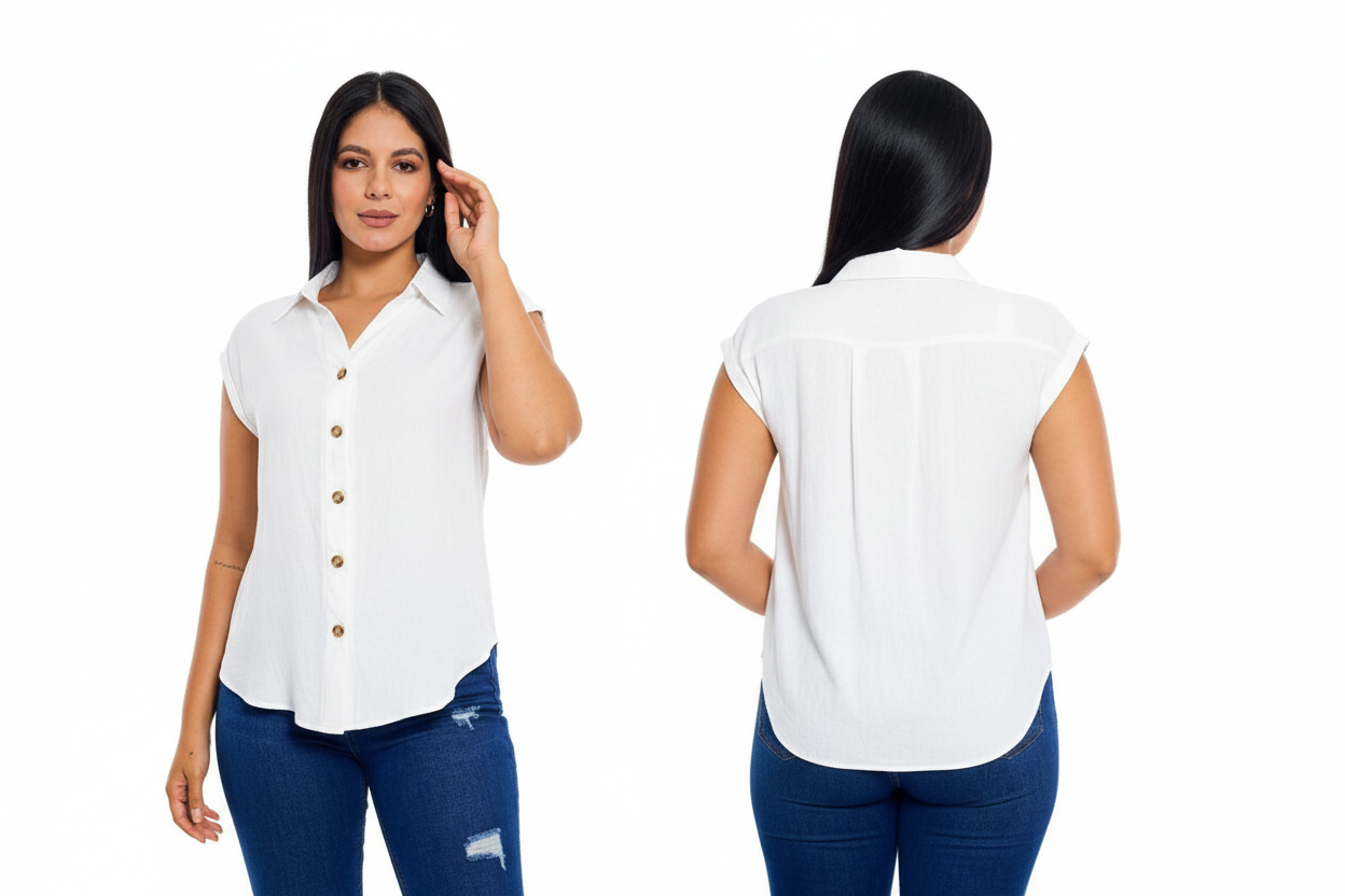 Camisa blanco chic mi CTD1141-17 490390 promo 3x1000