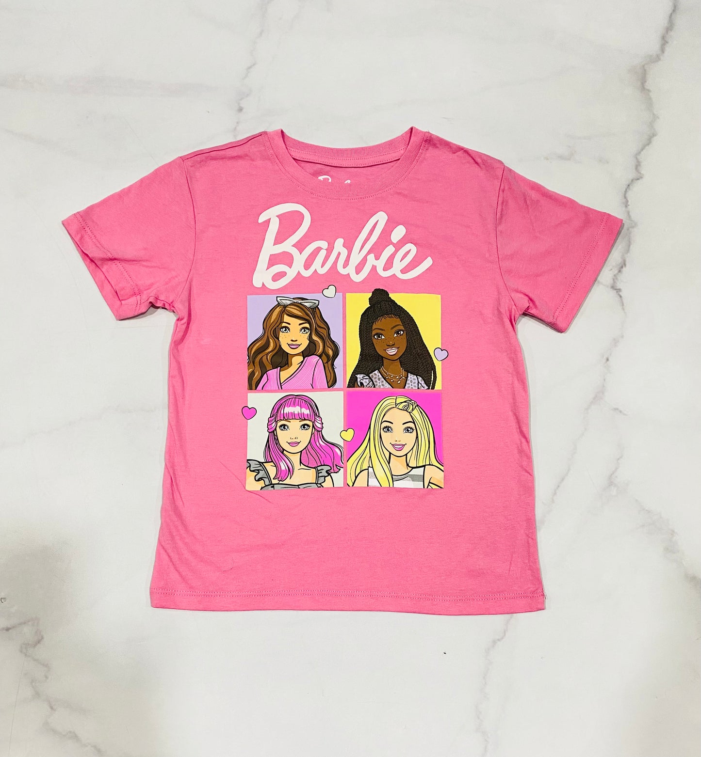 Camisa rosada barbie niña promo 3x1000