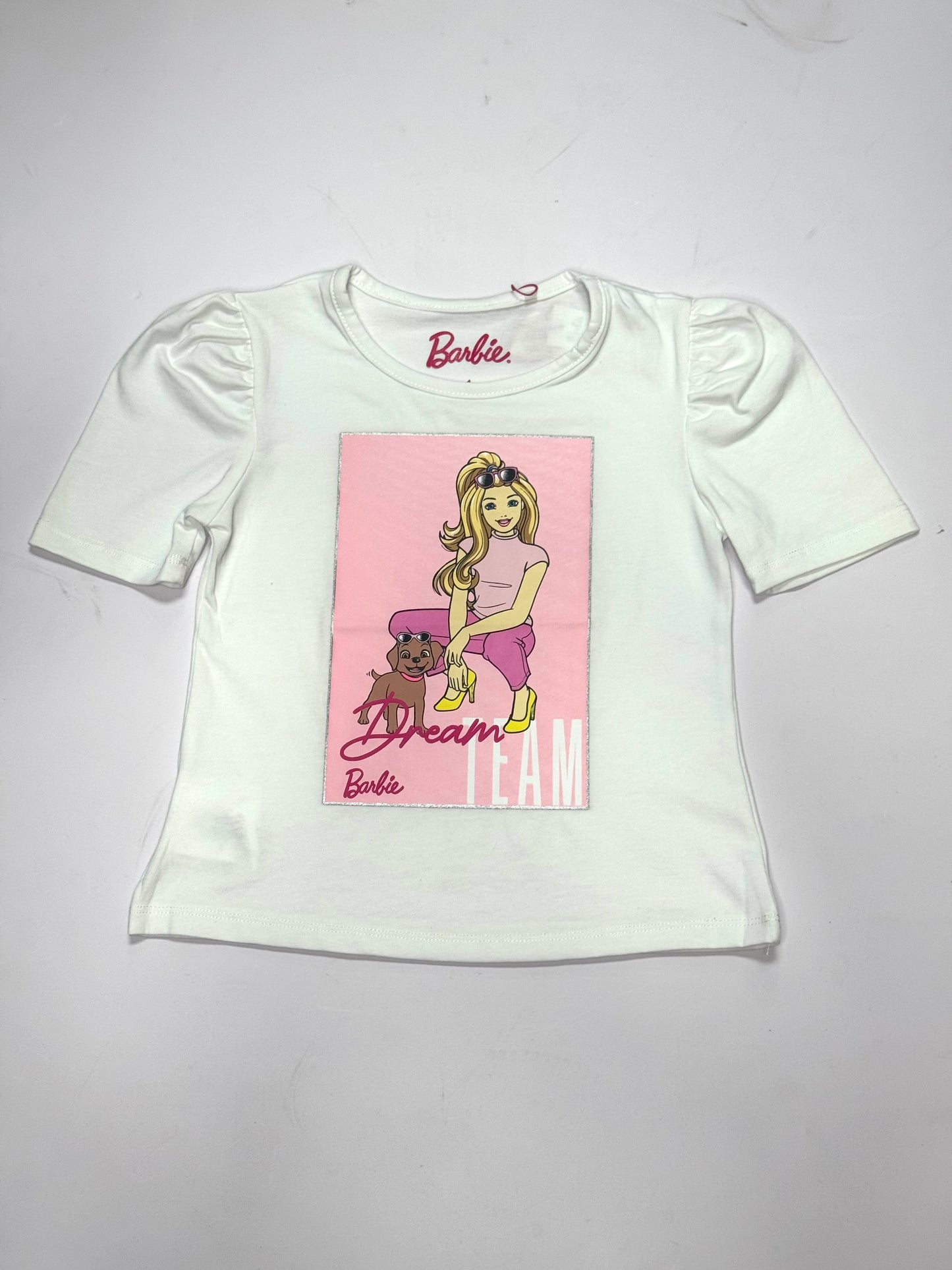 Camisa blanca niña Barbie Disney BA-89846