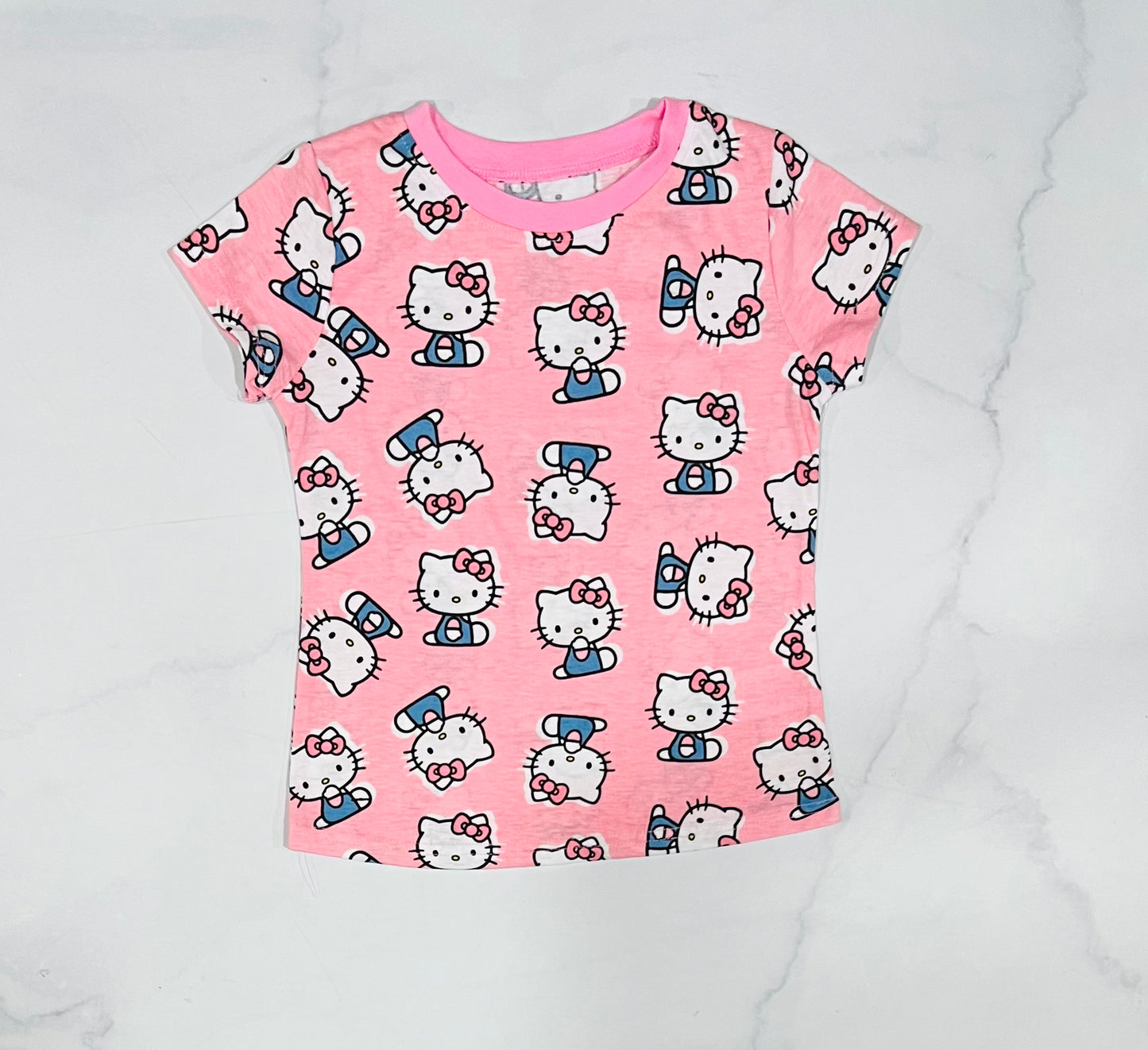 Camisa Hello Kitty rosada niña