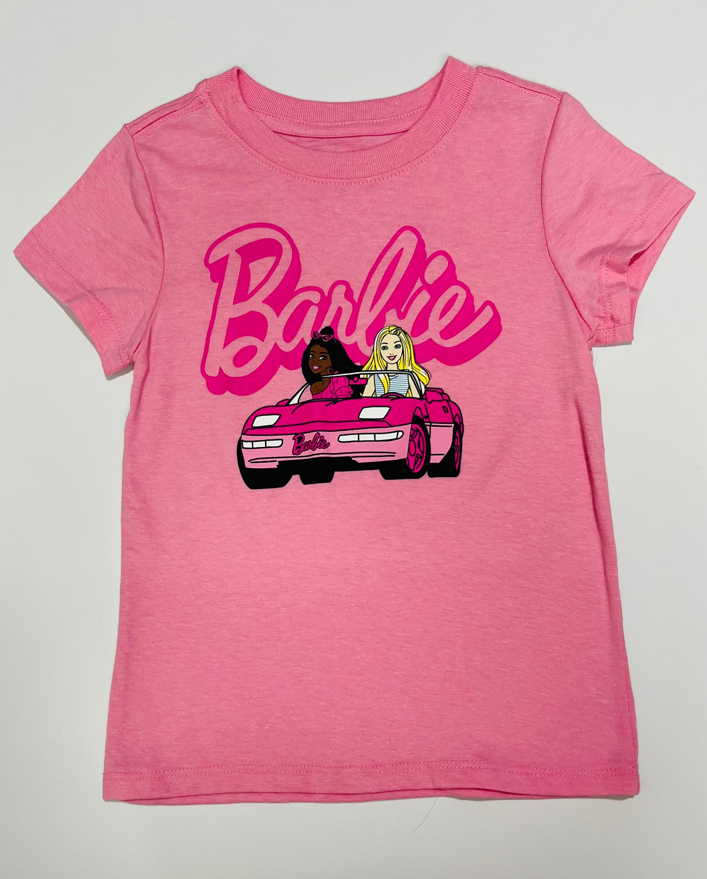 Camisa Barbie rosada niña promo 3x1000