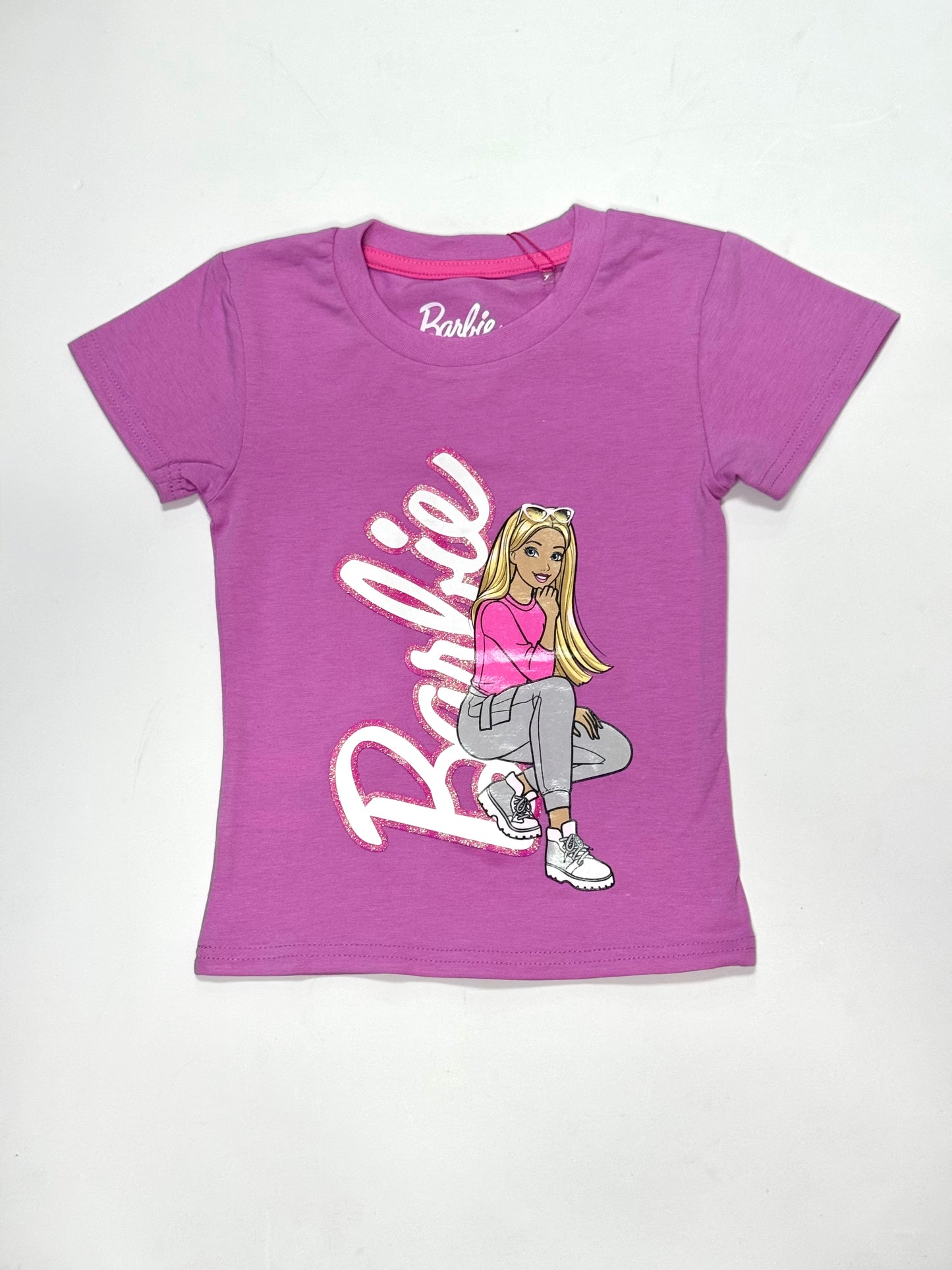 Camisa morada niña Barbie Disney BA-90006