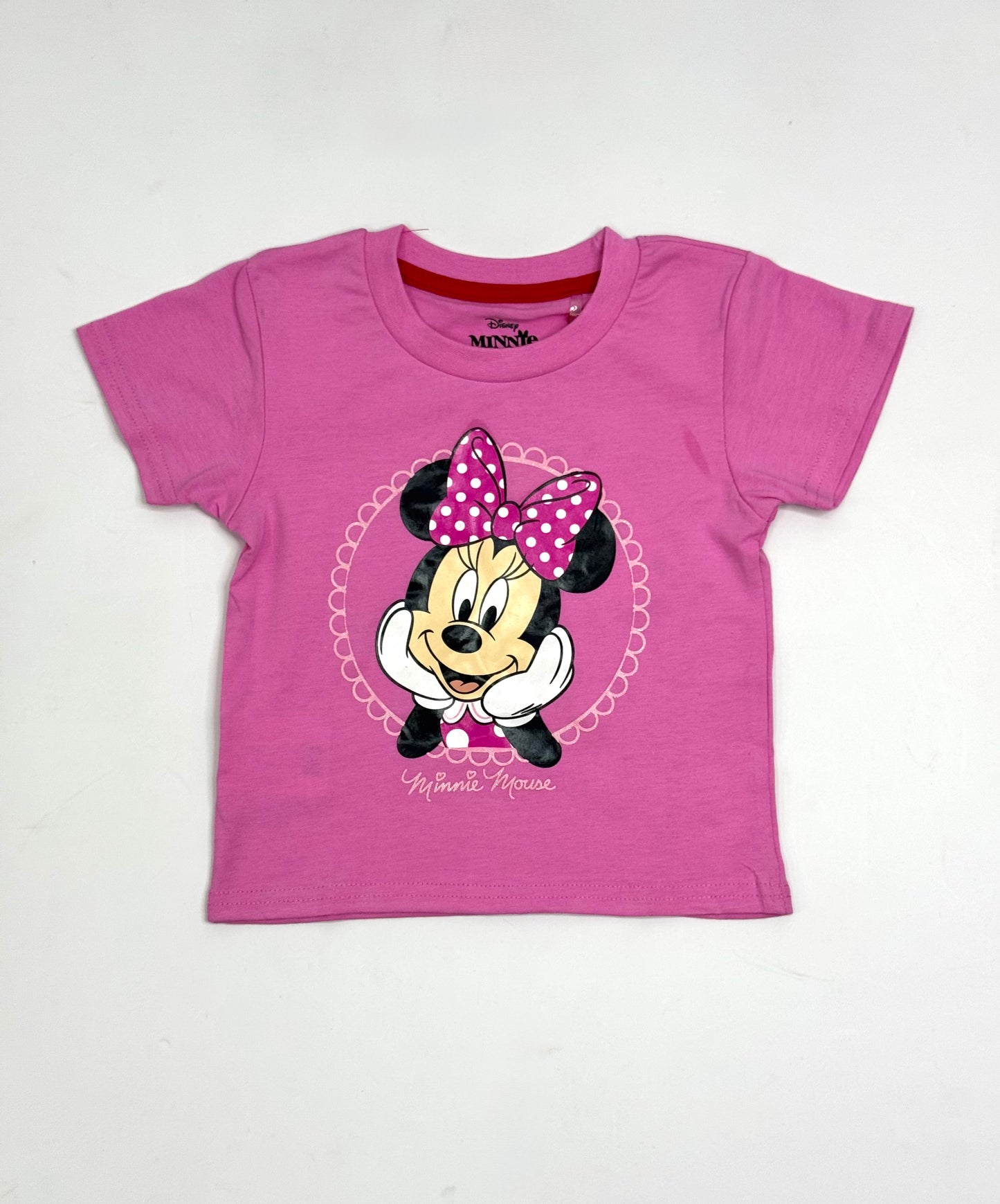 Camisa rosado claro niña Minnie Disney MM-2589 promo 3x1000
