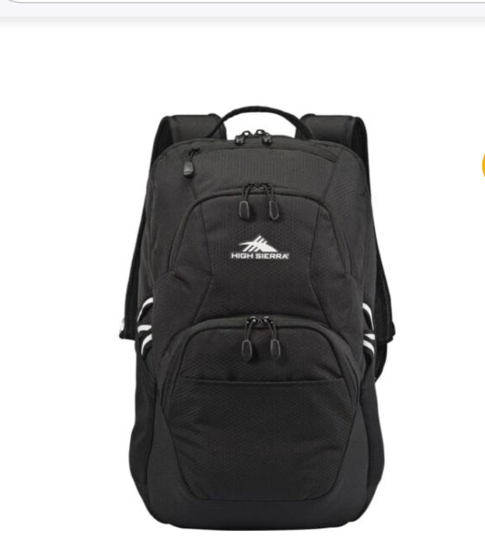 Mochila negra niño niña unisex