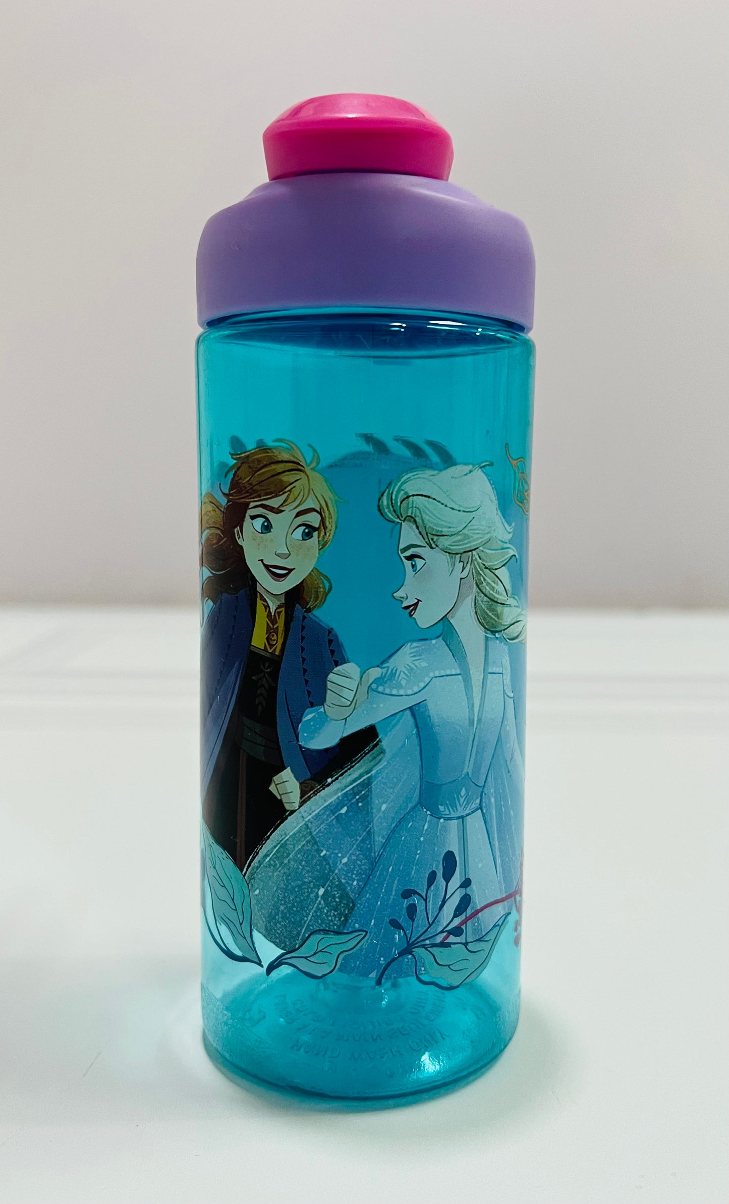 Termo plastico Frozen azul morado