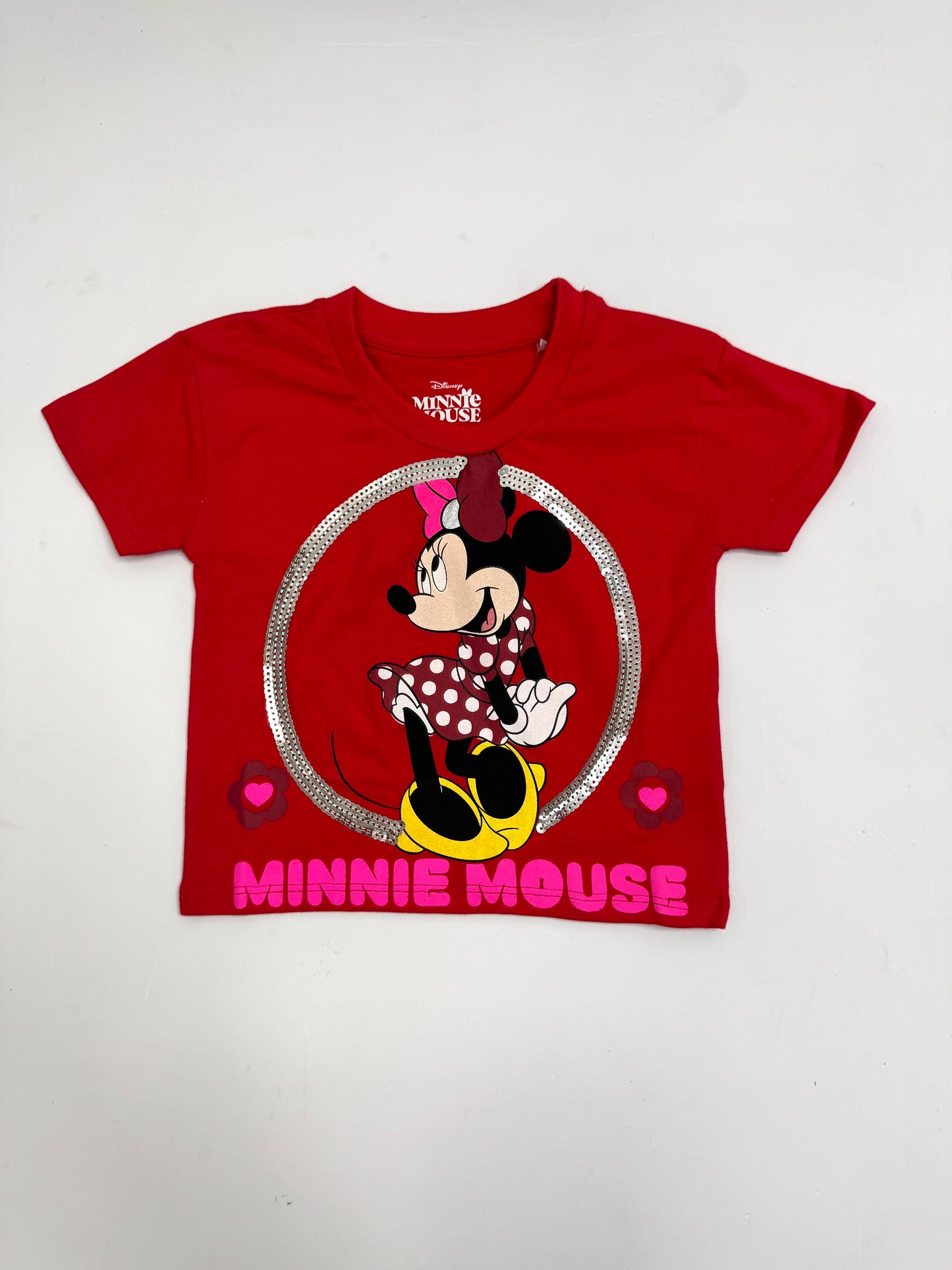 Camisa roja niña Minnie Disney MM-2638