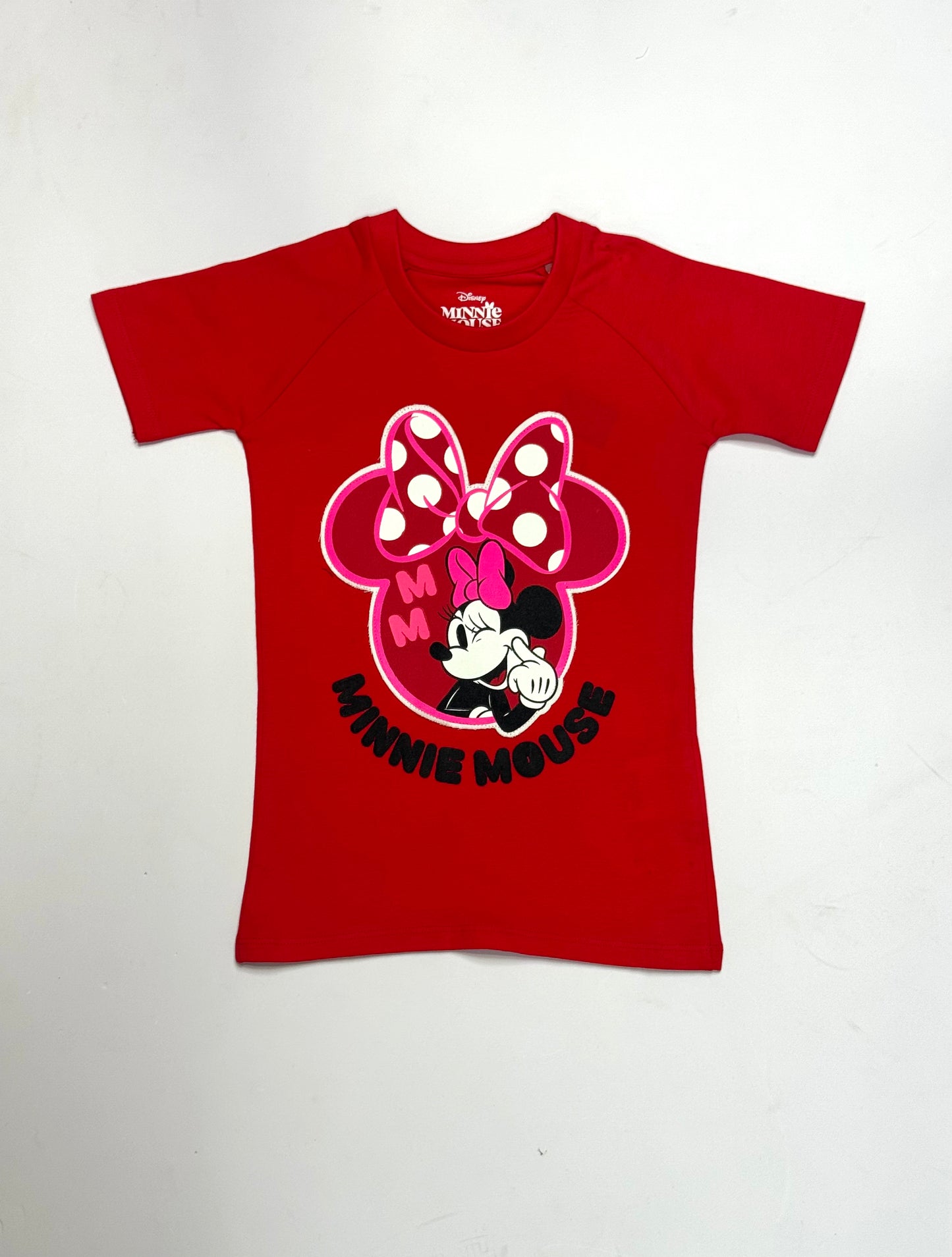 Camisa roja niña Minnie Disney MM-2630 promo 3x1000