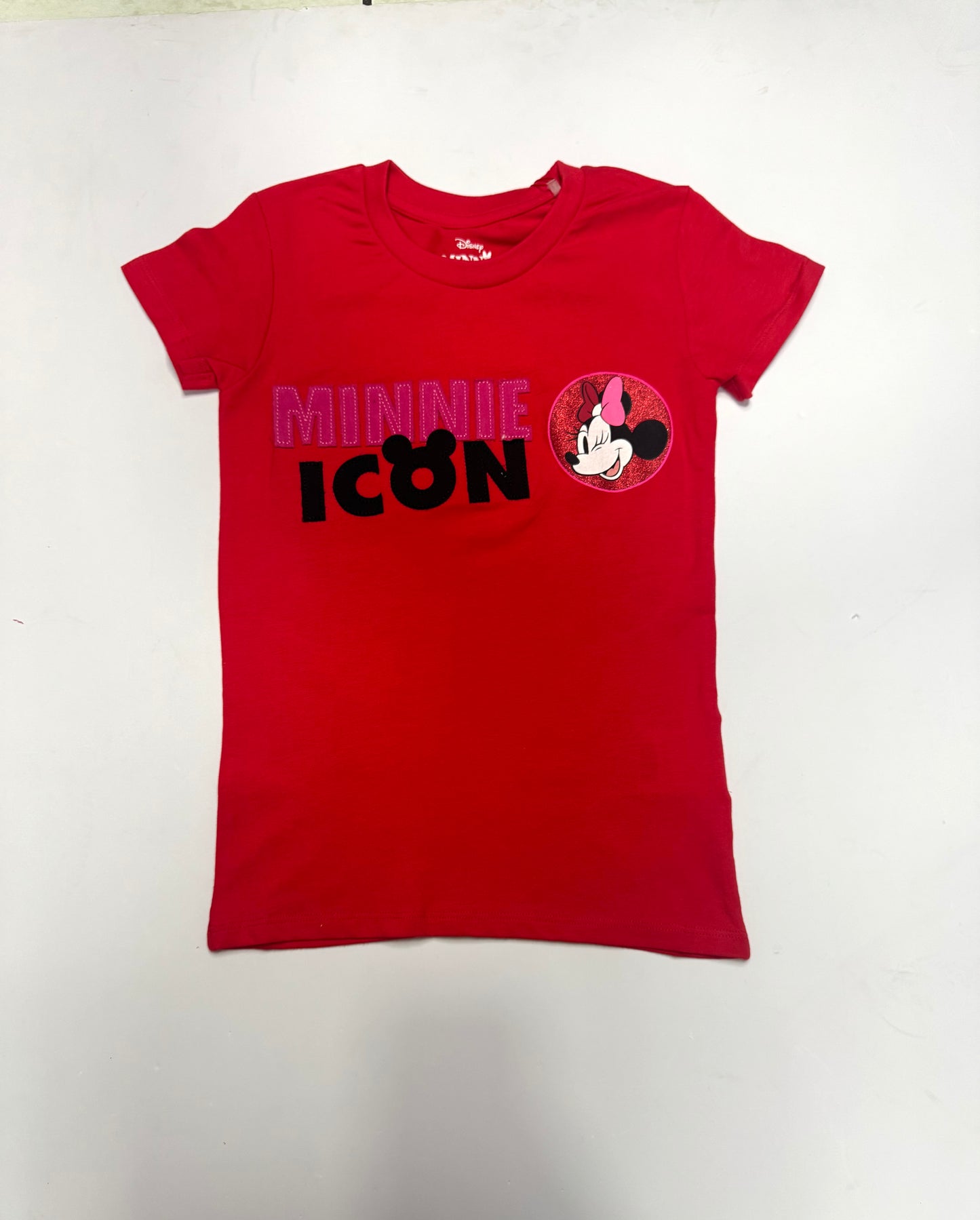 Camisa roja niña Minnie Disney MM-2631 promo 3x1000