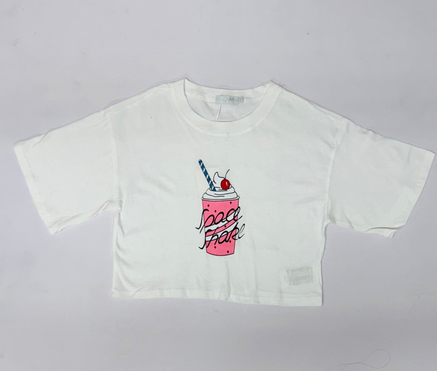Camisa blanca helado cono ice cream niña Chic Mi CTG1182-45