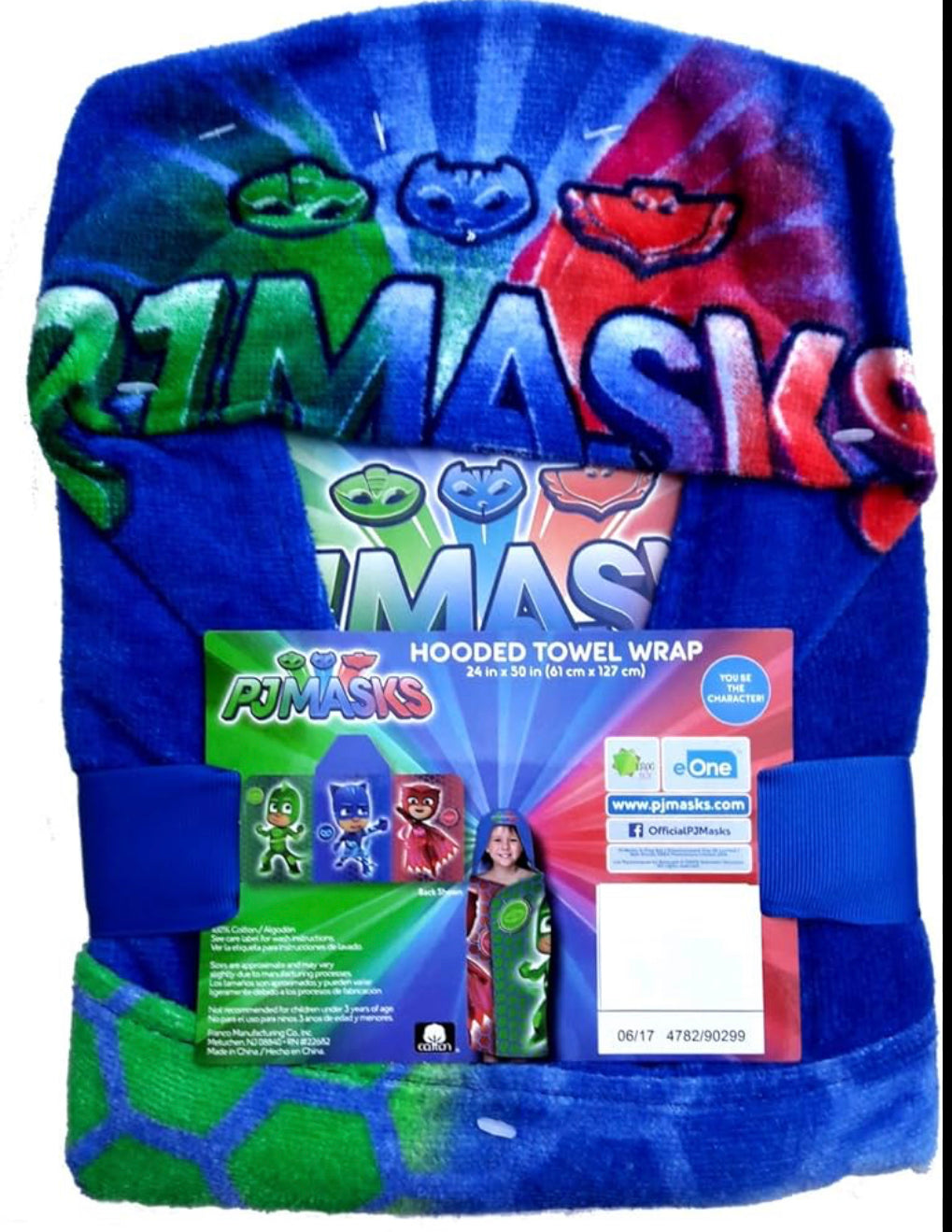 Toalla de baño PJmasks