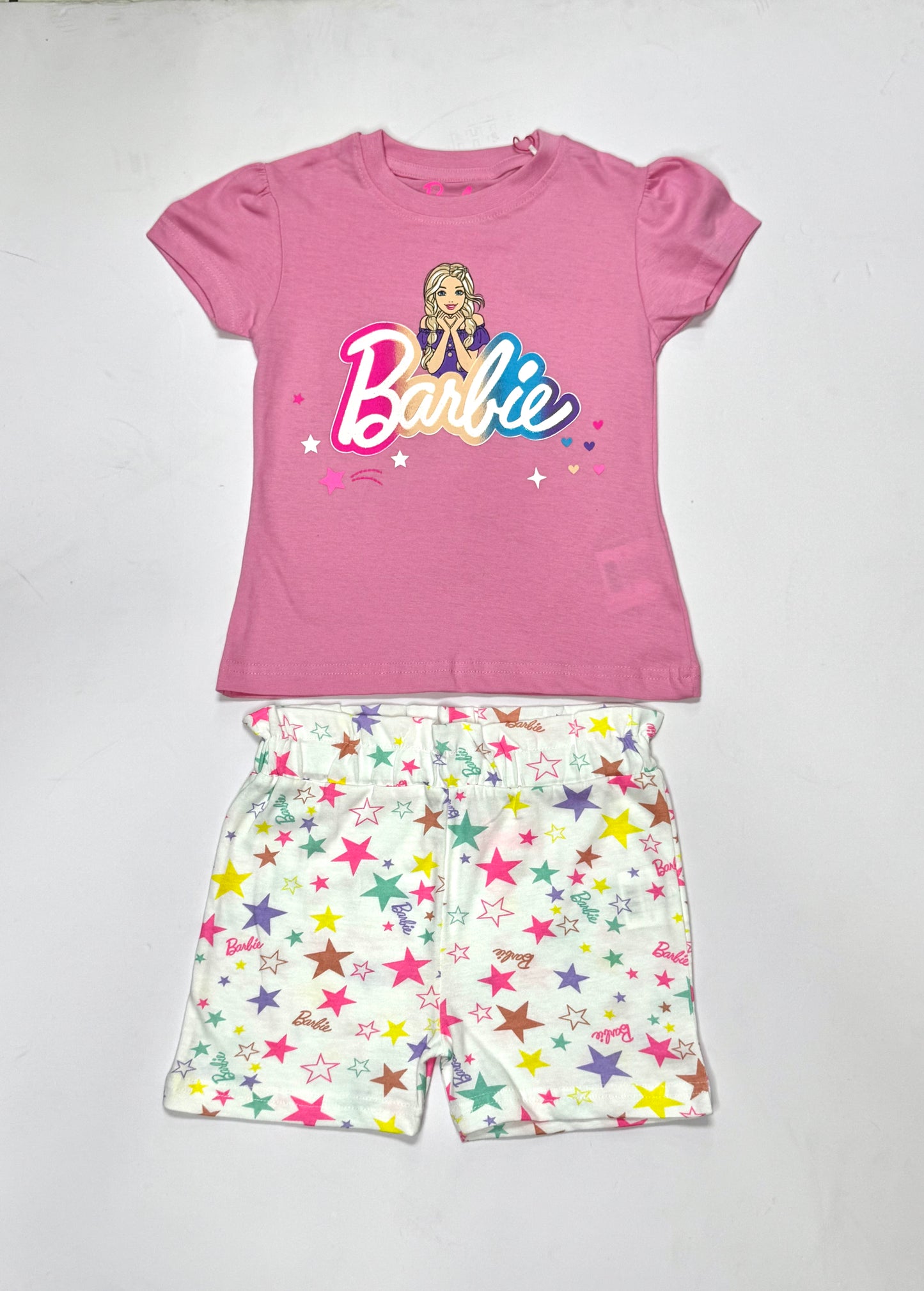 Pijama rosada niña Barbie Disney BA-89966