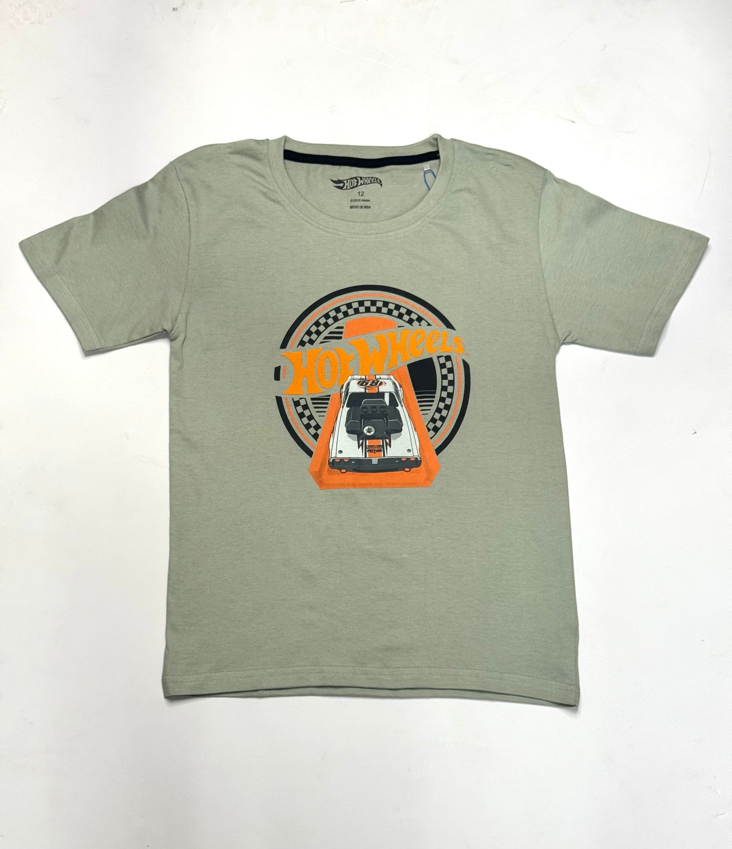 Camisa gris niño Hotwheels Disney HW-91425