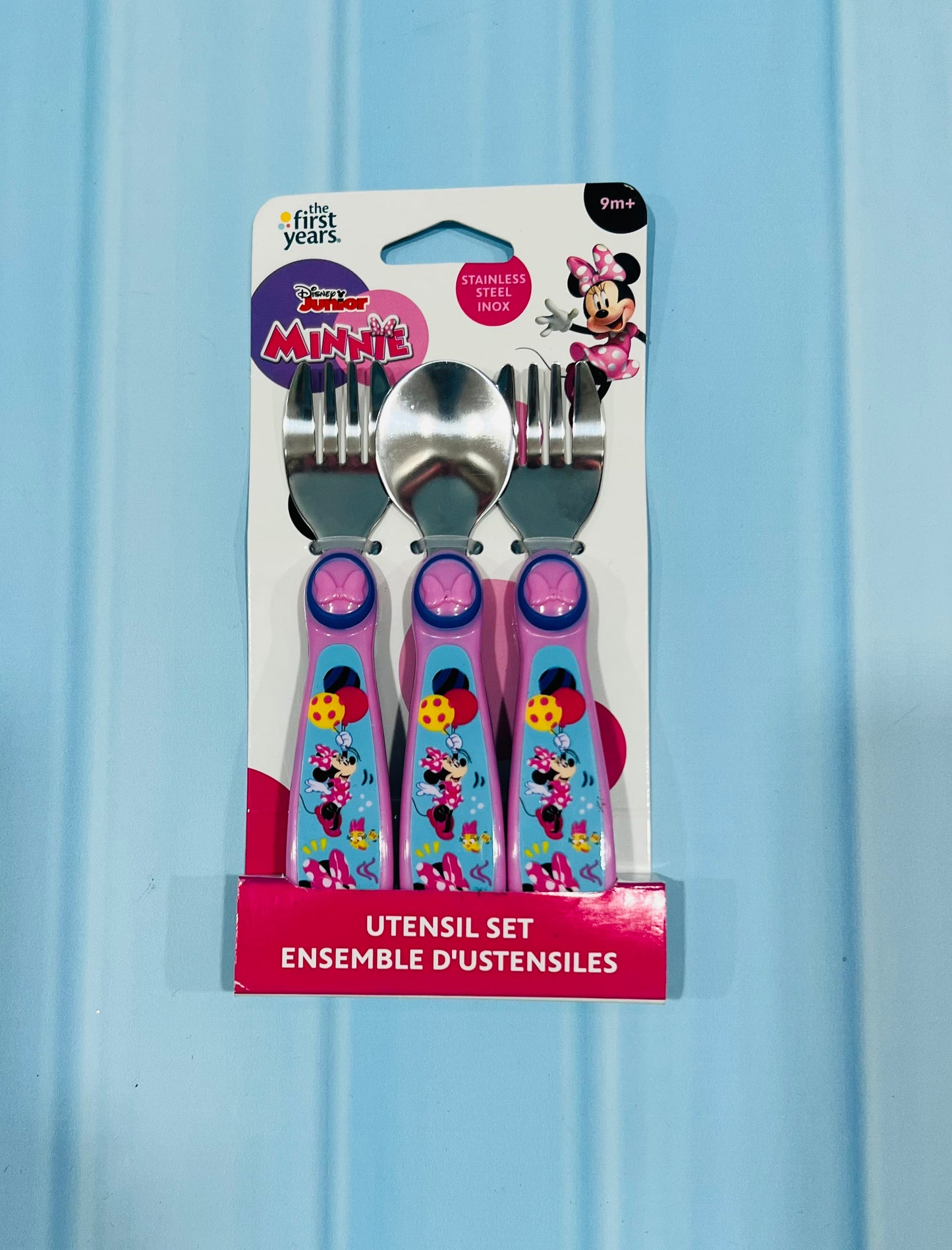 Set tenedores y cuchara Minnie