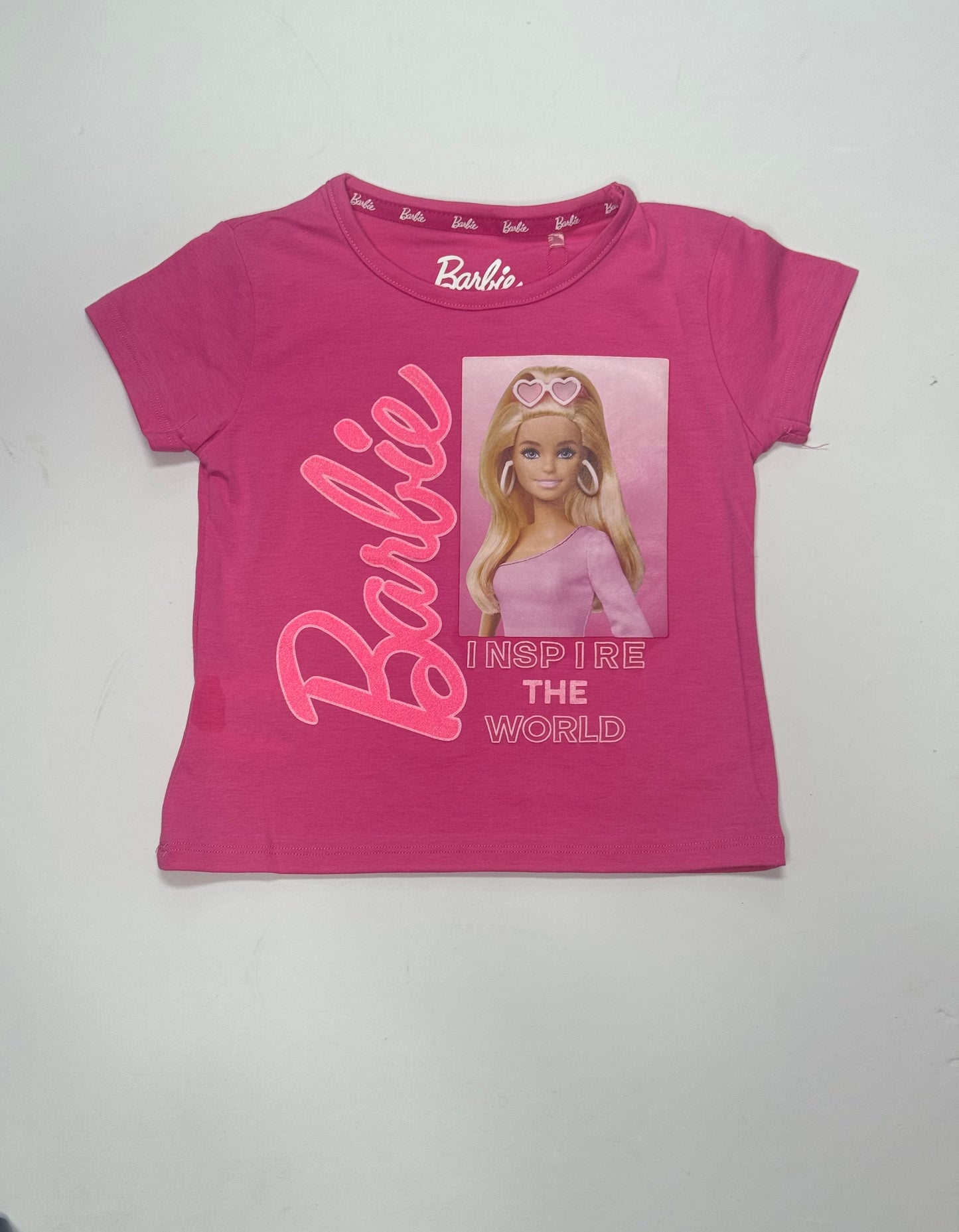 Camisa rosada fucsia niña Barbie Disney BA-90026