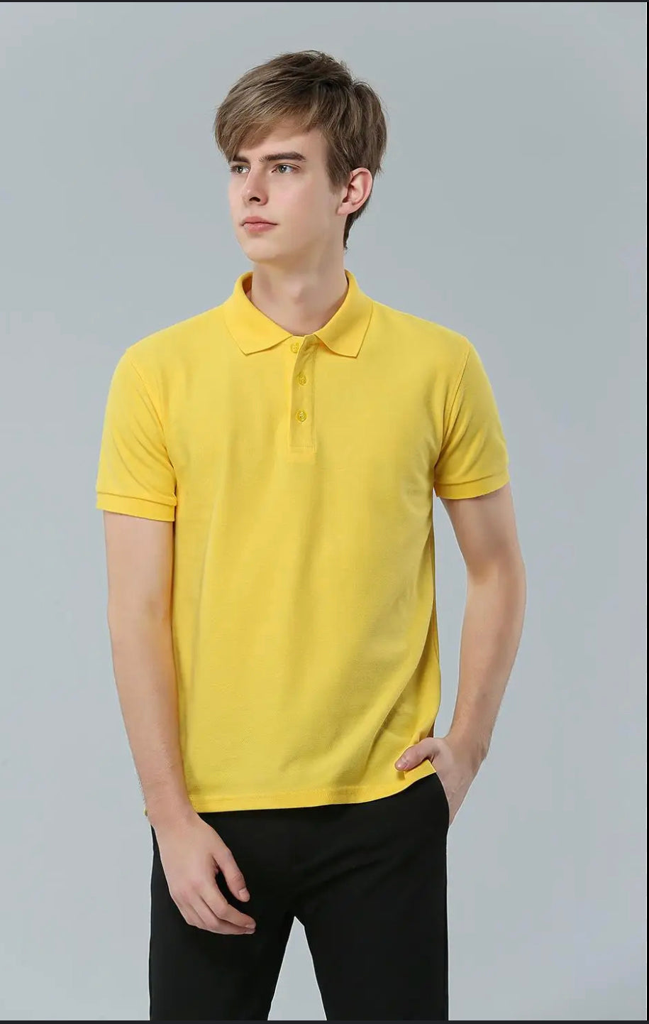 Camisa amarilla polo Cat & Jack niño