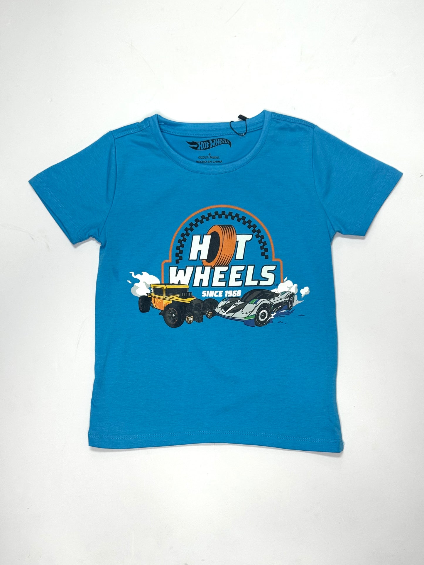 Camisa azul claro Hotwheels niño Disney HW-91389