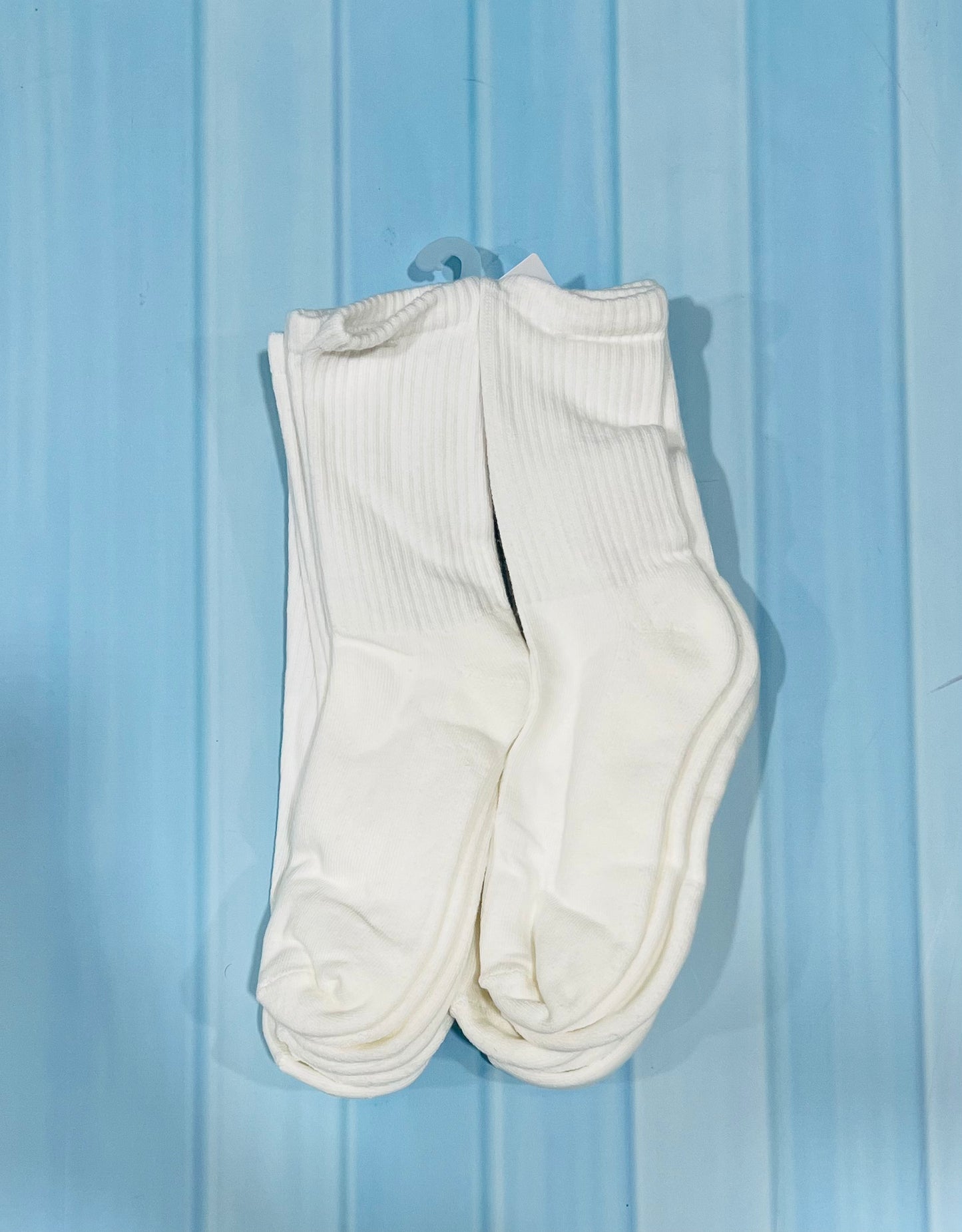 Set de 6 Calcetines Carters blancos altos niña niño 2H7984