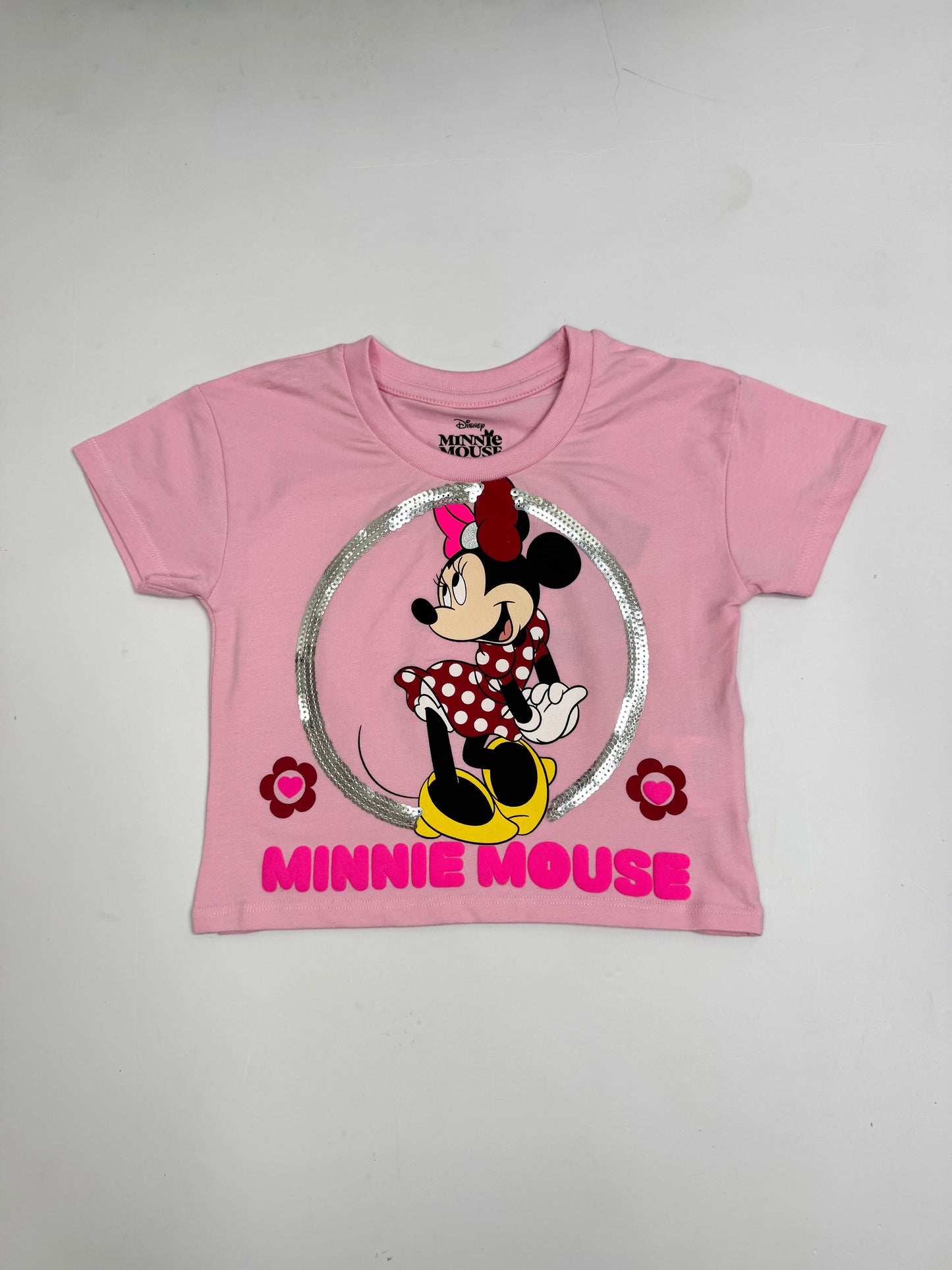 Camisa rosado claro niña Minnie Disney MM-2638