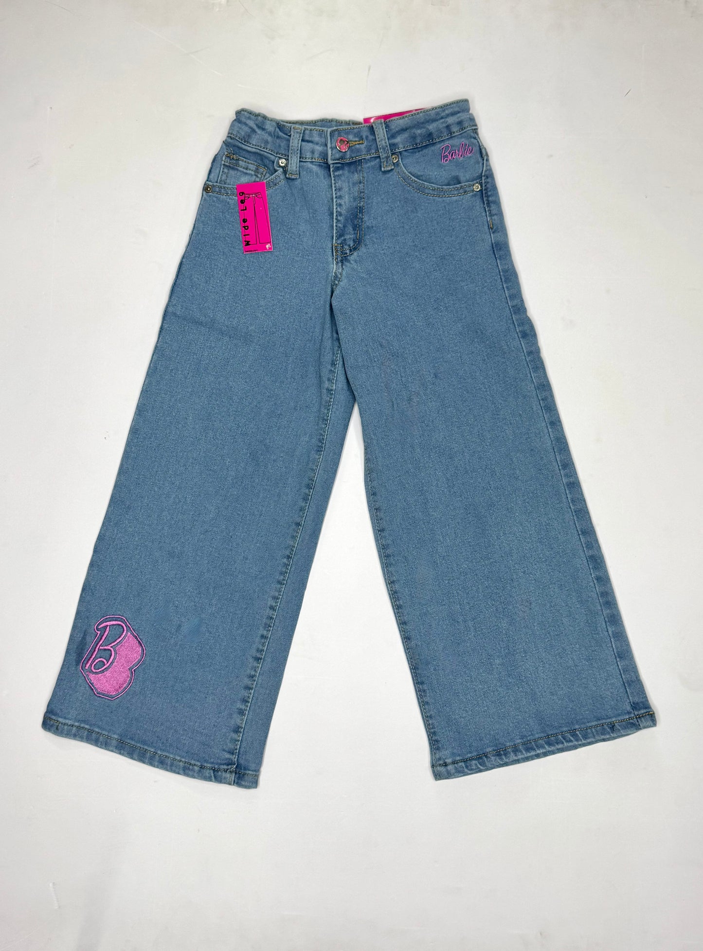 Pantalon jeans azul claro niña Barbie BA-89980