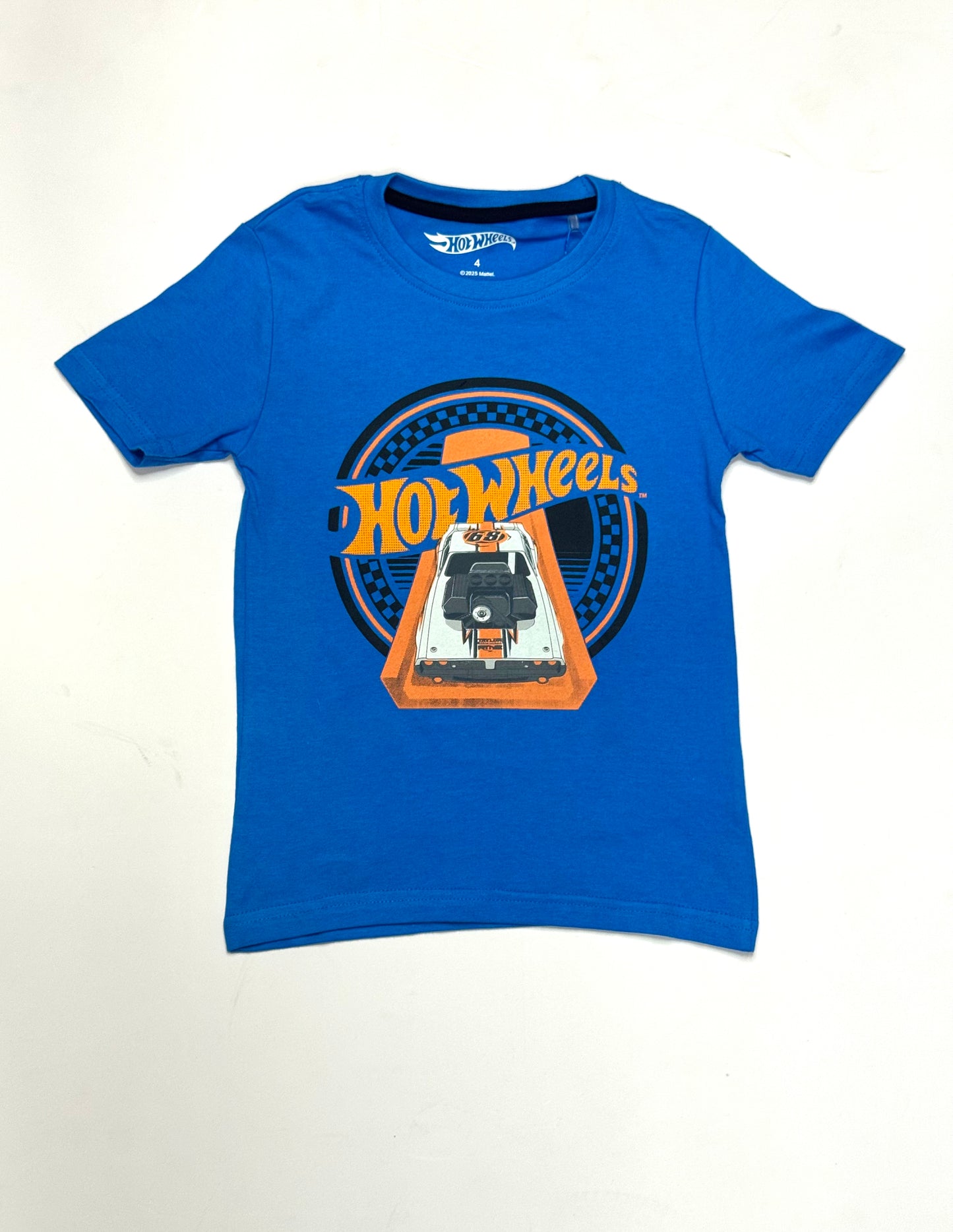 Camisa azul oscuro niño Hotwheels Disney HW-91425