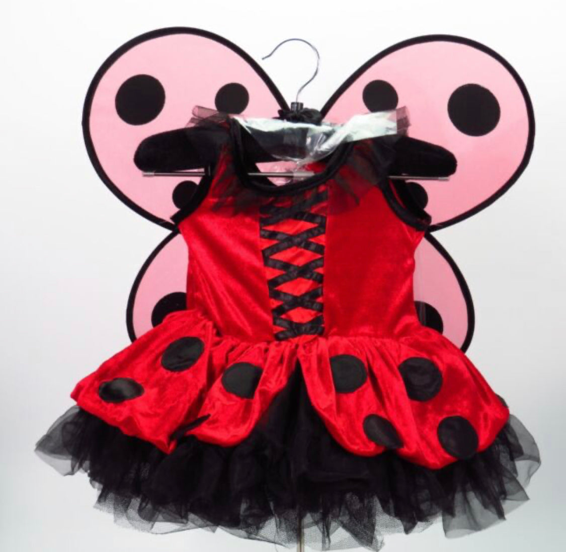 Baby Girl's Ladybug Dress Costume - Up to 24 Months