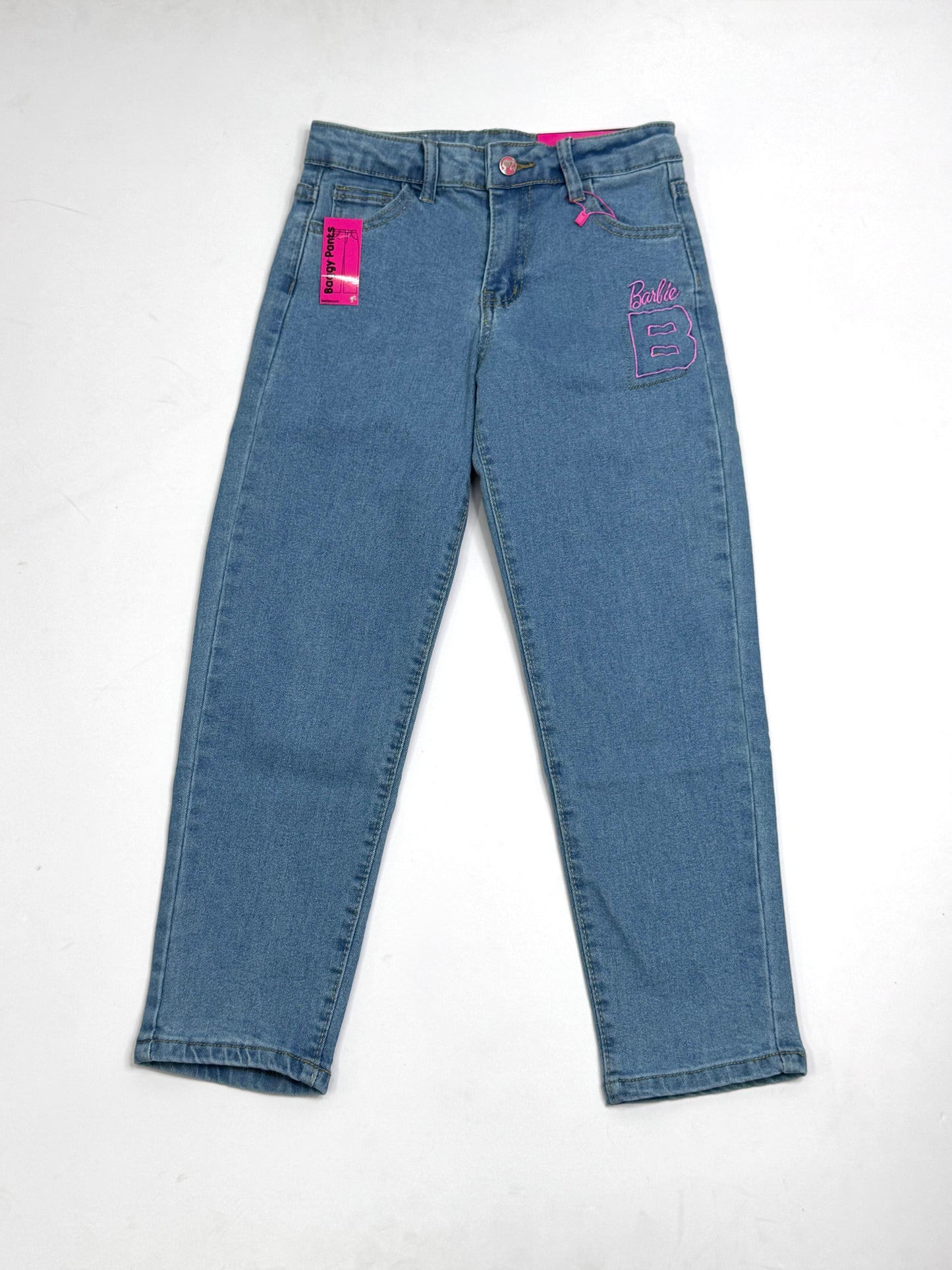 Pantalon jeans azul claro niña Barbie BA-89981