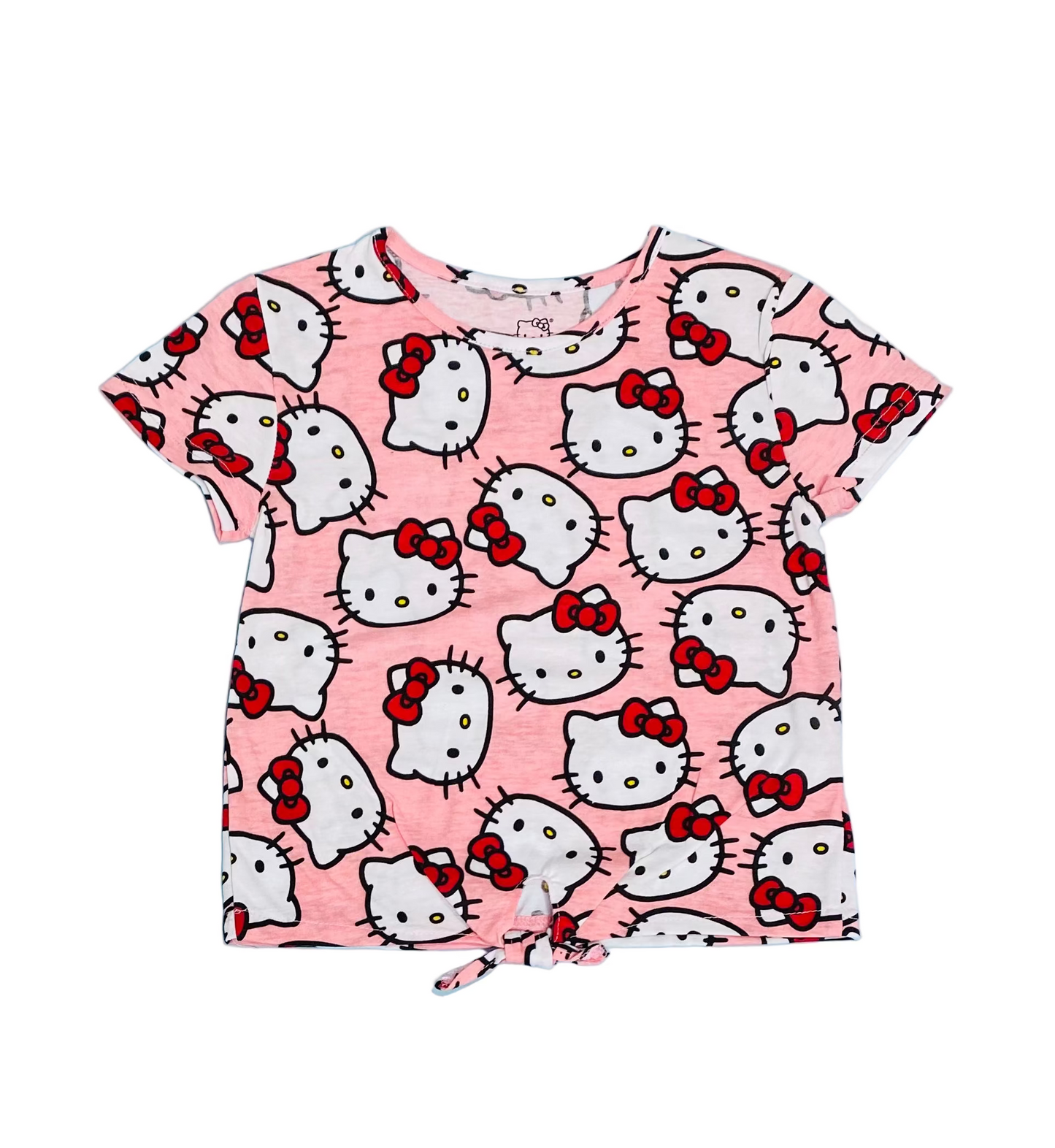 Camisa Hello Kitty rosada niña