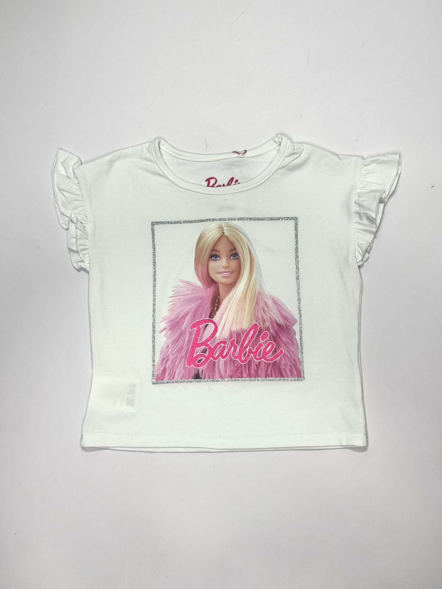 Camisa blanca niña Barbie Disney BA-90083