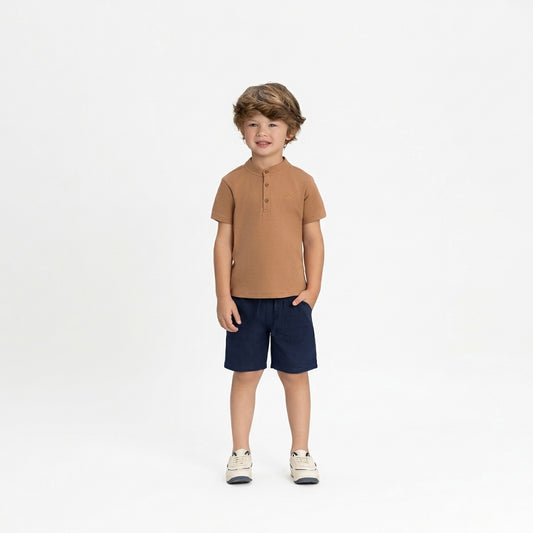 Camisa henley cafe niño Up Baby 46529-161333