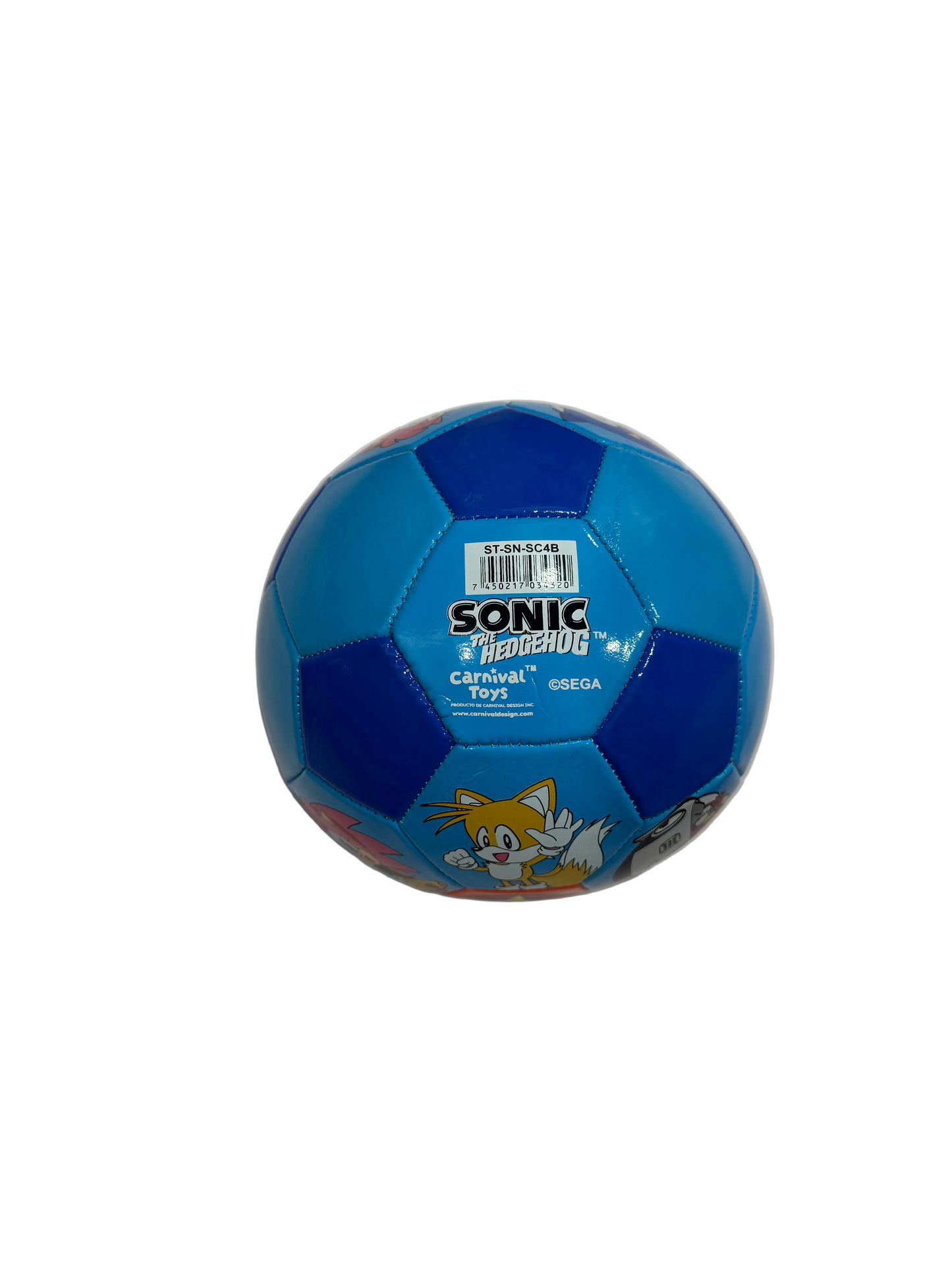 Juguete pelota futbol azul Sonic ST-SN-SC4B niño