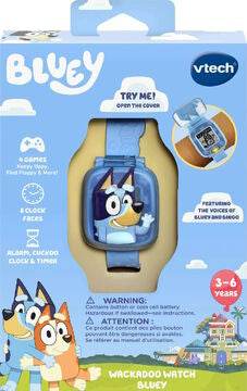 Reloj con juegos Bluey smart watch