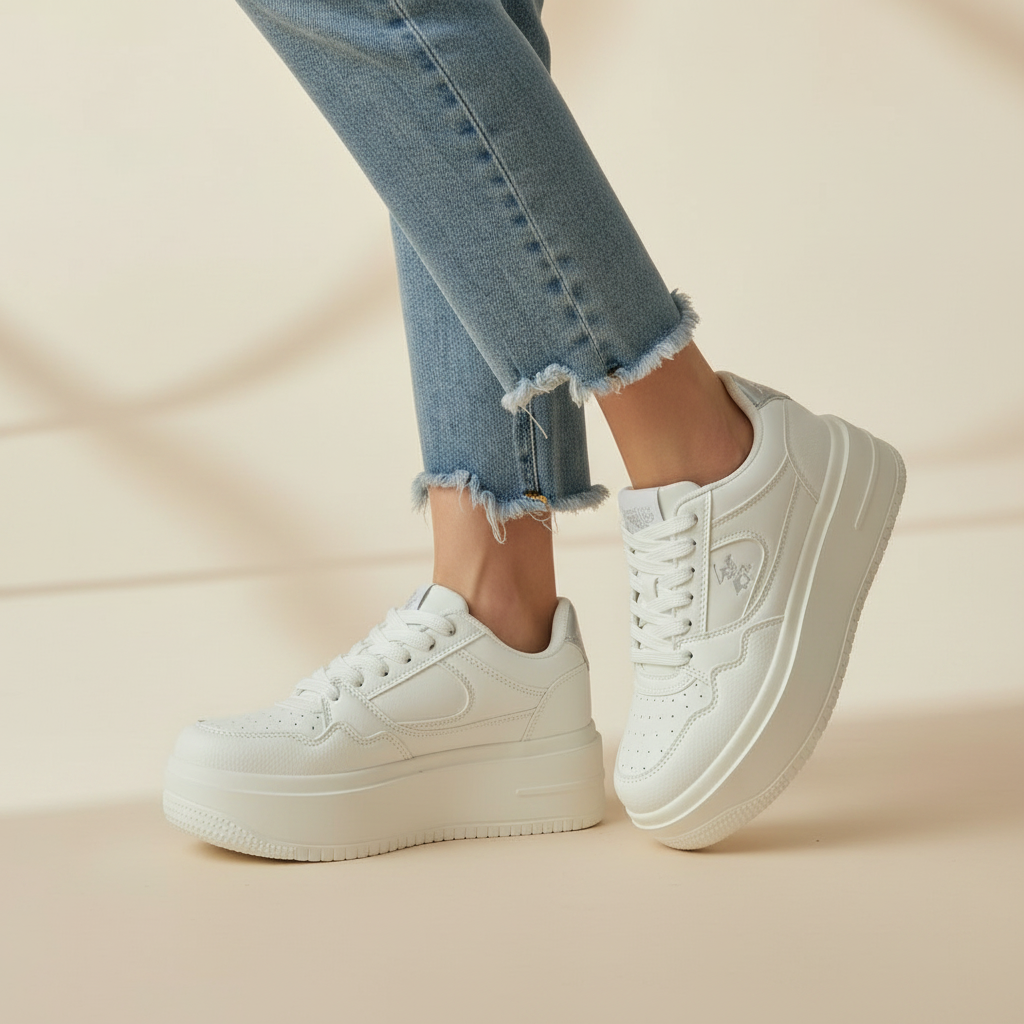 Tenis Polo Club dama mujer blanco LORAINE-WHI-W7-A 12901090