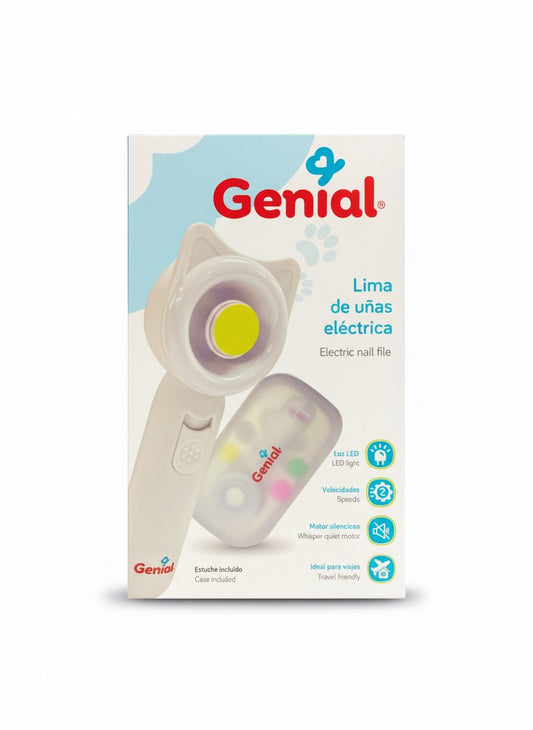 Lima de uñas eléctrica bebe niña niño Genial GN-YD-9105