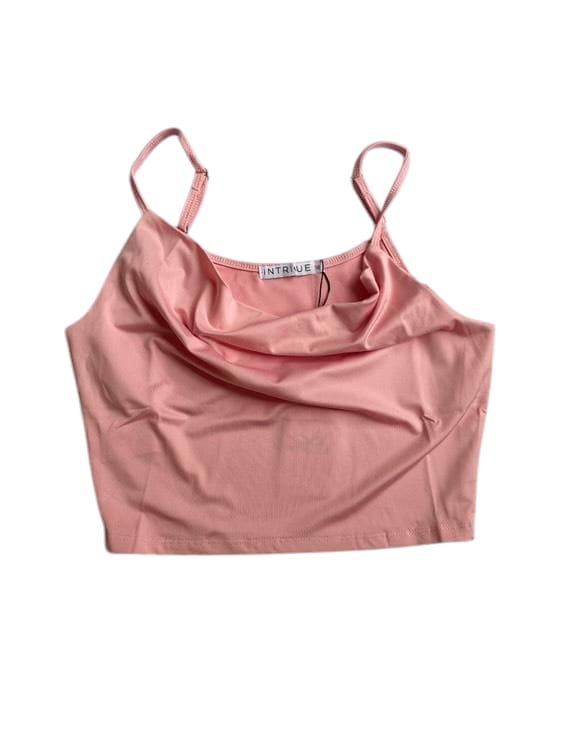 Camisa blusa dama mujer salmon INT1-667 390290 promo 4x1000