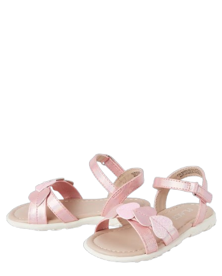 Sandalias rosadas corazon niña Childrens Place 3052047