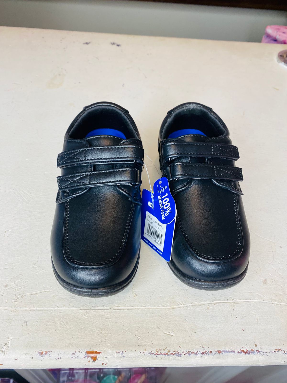 Zapatos negros niño escolar 570-1442406 545490