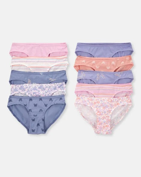 Set 10 ropa interior niña Carters 3S584610