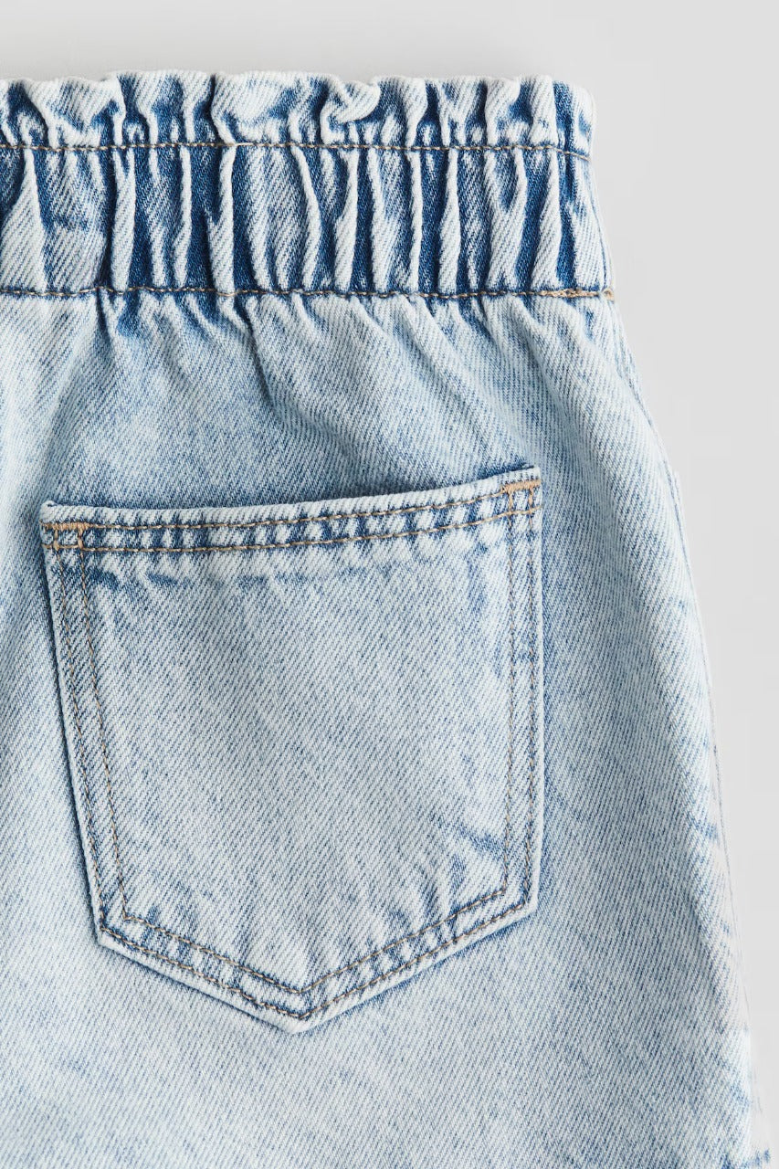 Short azul jeans niña H&M 1115791