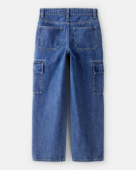 Pantalon cargo jeans azul niño Oshkosh 3T293210