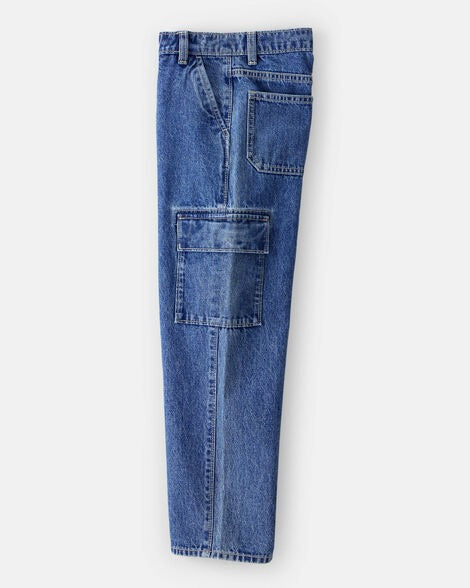 Pantalon cargo jeans azul niño Oshkosh 3T293210