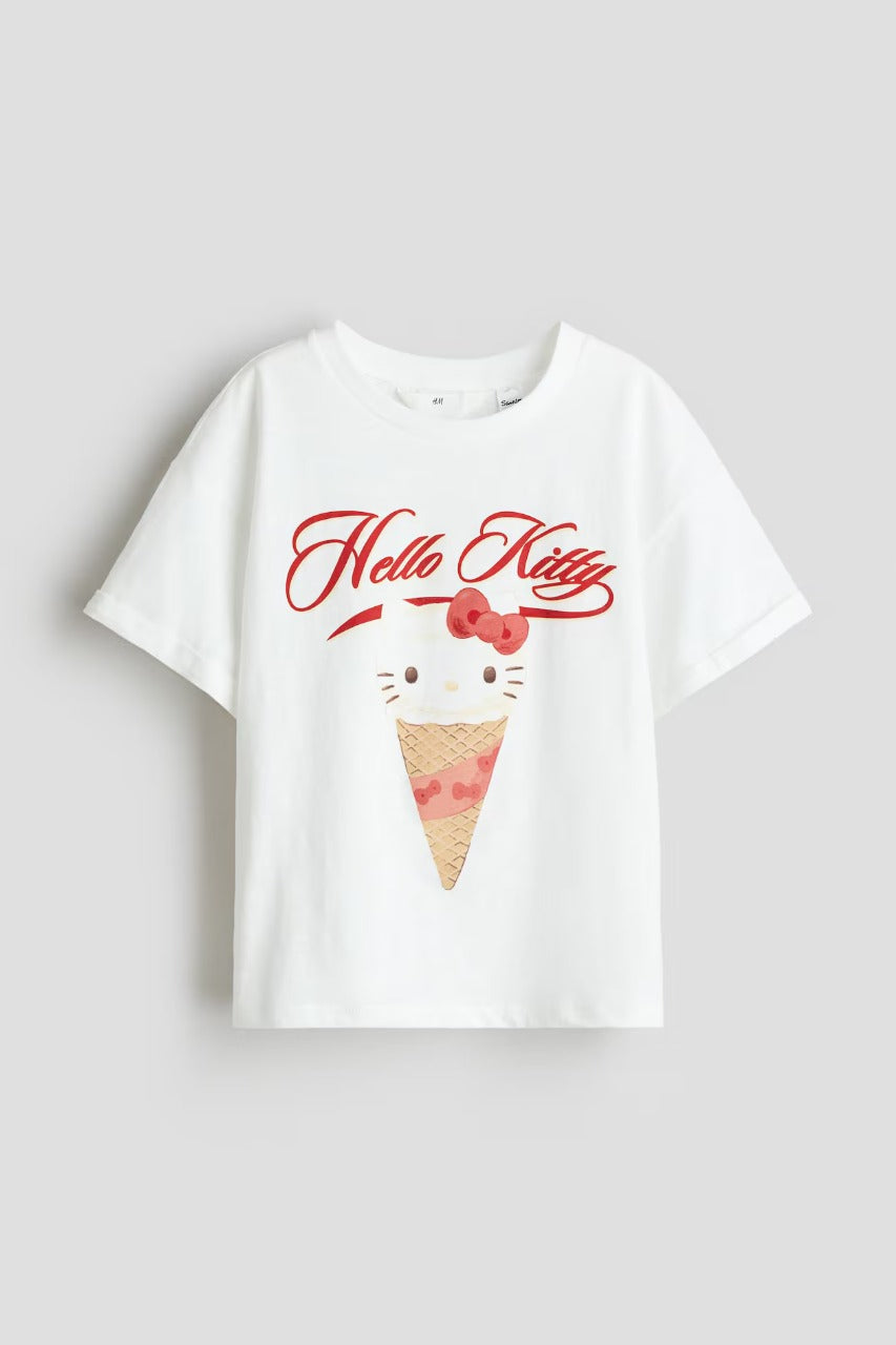 Camisa blanca Hello Kitty H&M 1292018