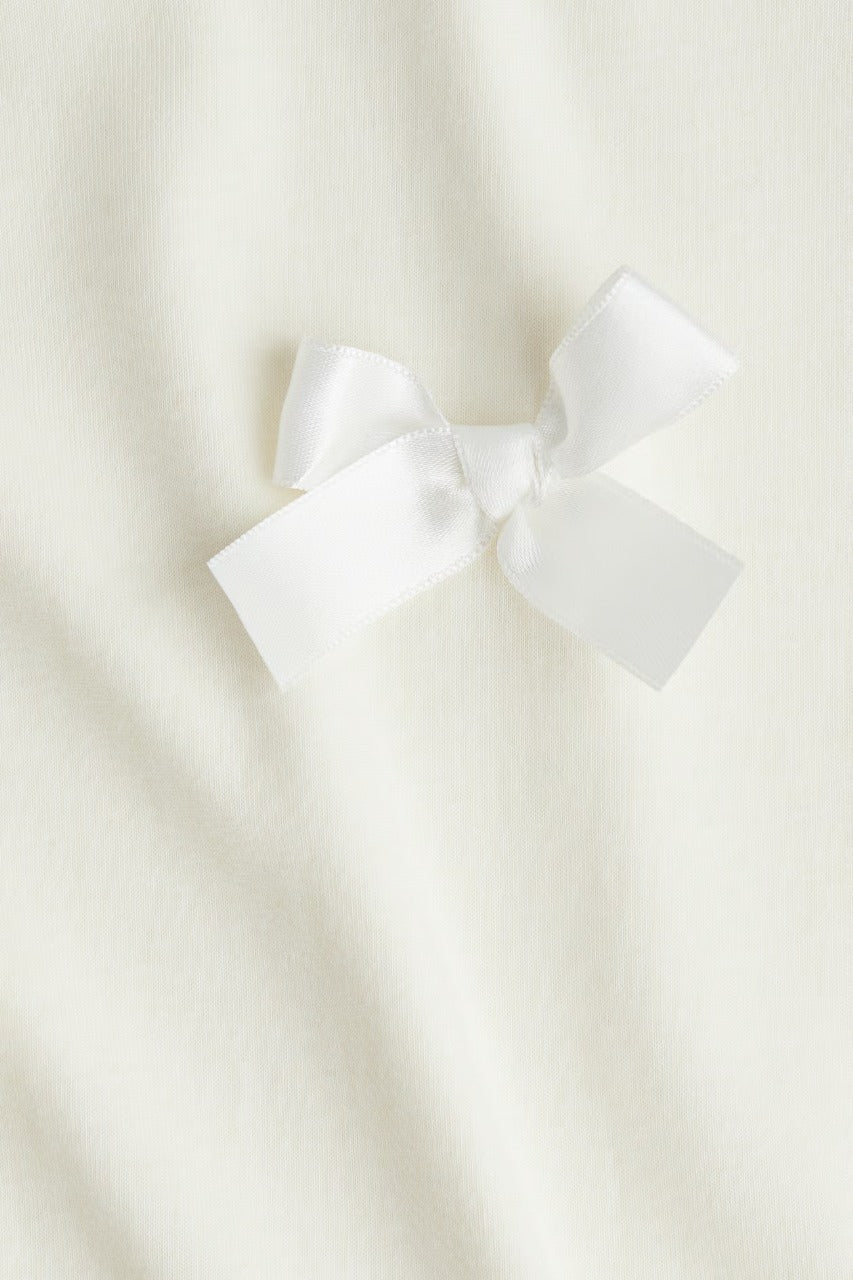 Camisa blanca chongo niña H&M 1302424