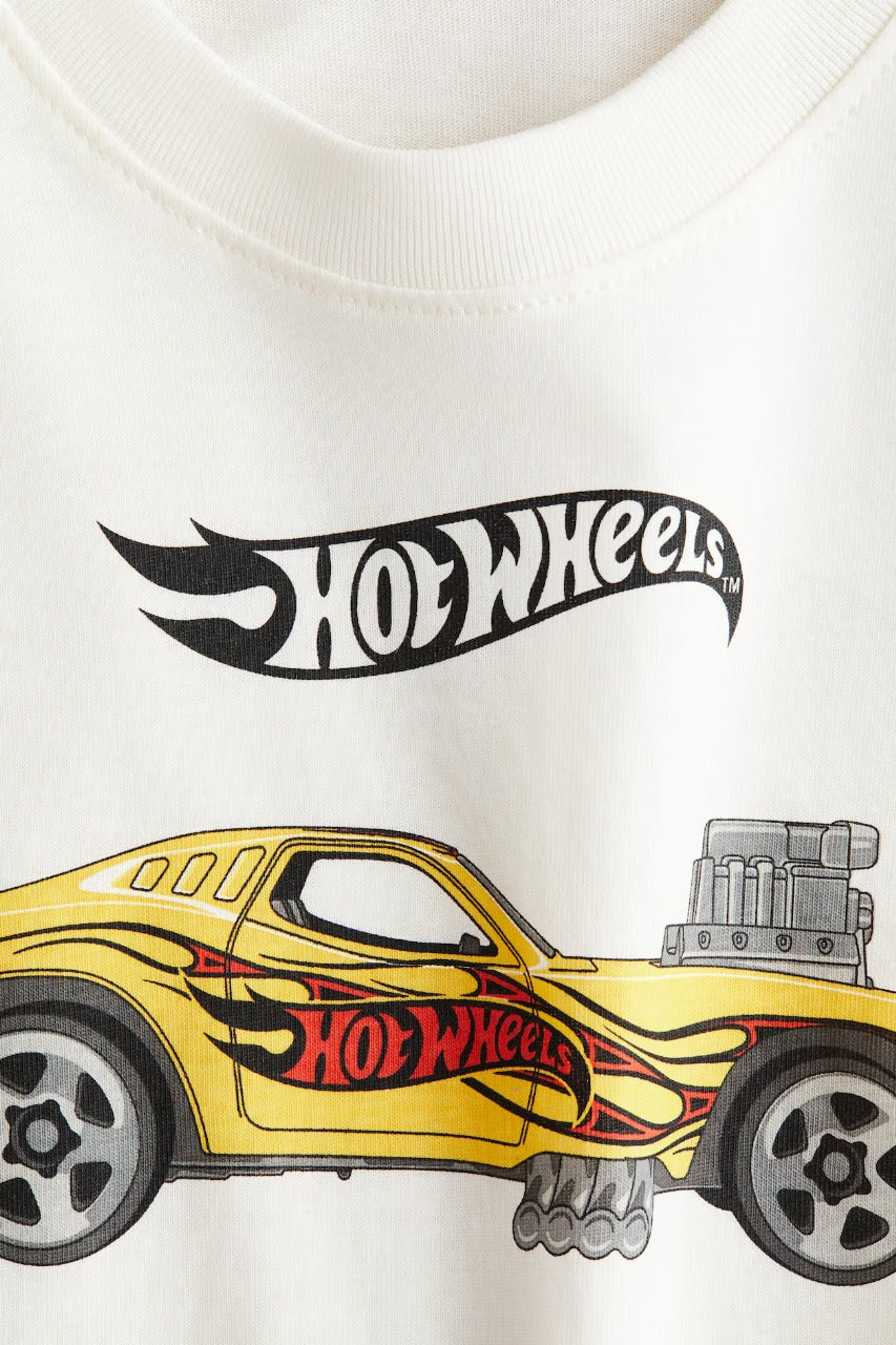 Camisa beige niño Hotwheels H&M 1209415