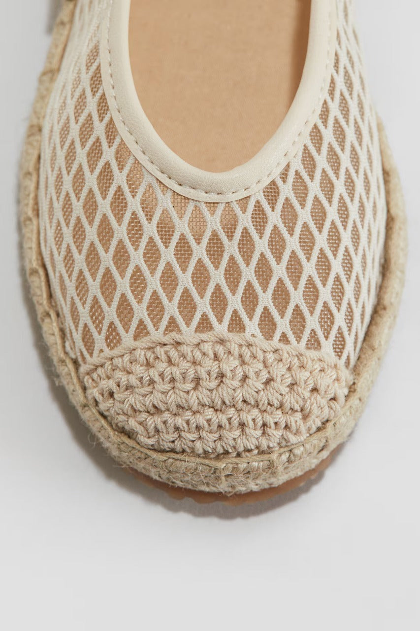 Zapatillas beige bebe niña H&M 1292099