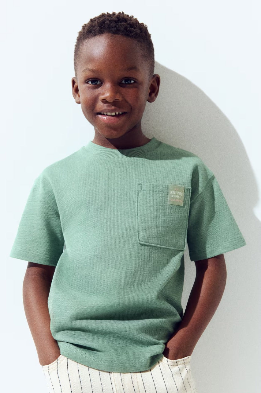 Camisa verde niño H&M 1296422