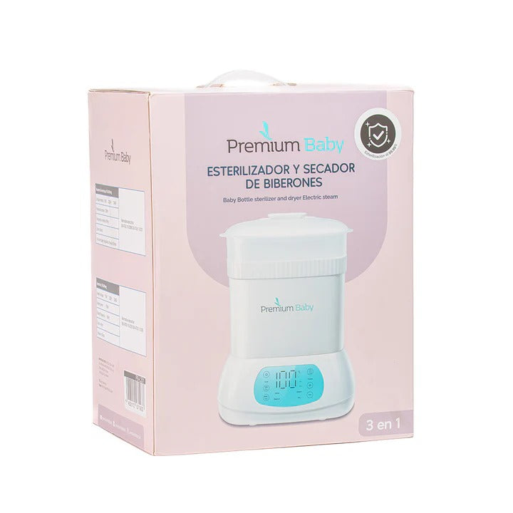 Esterilizador secador biberones bebe niño niña Premium Baby PB-L201